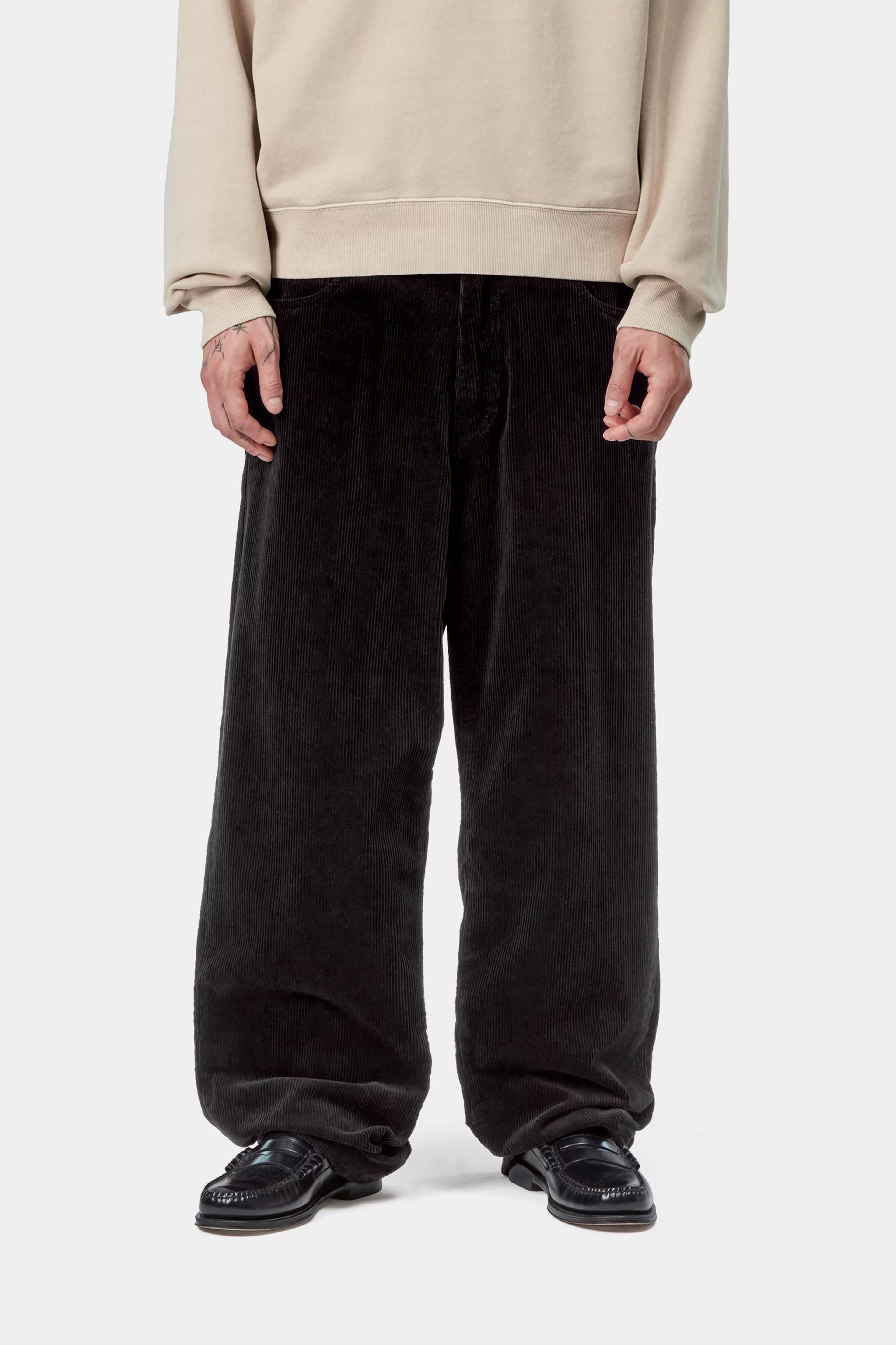 LANDON PANT  - Black (rinsed)