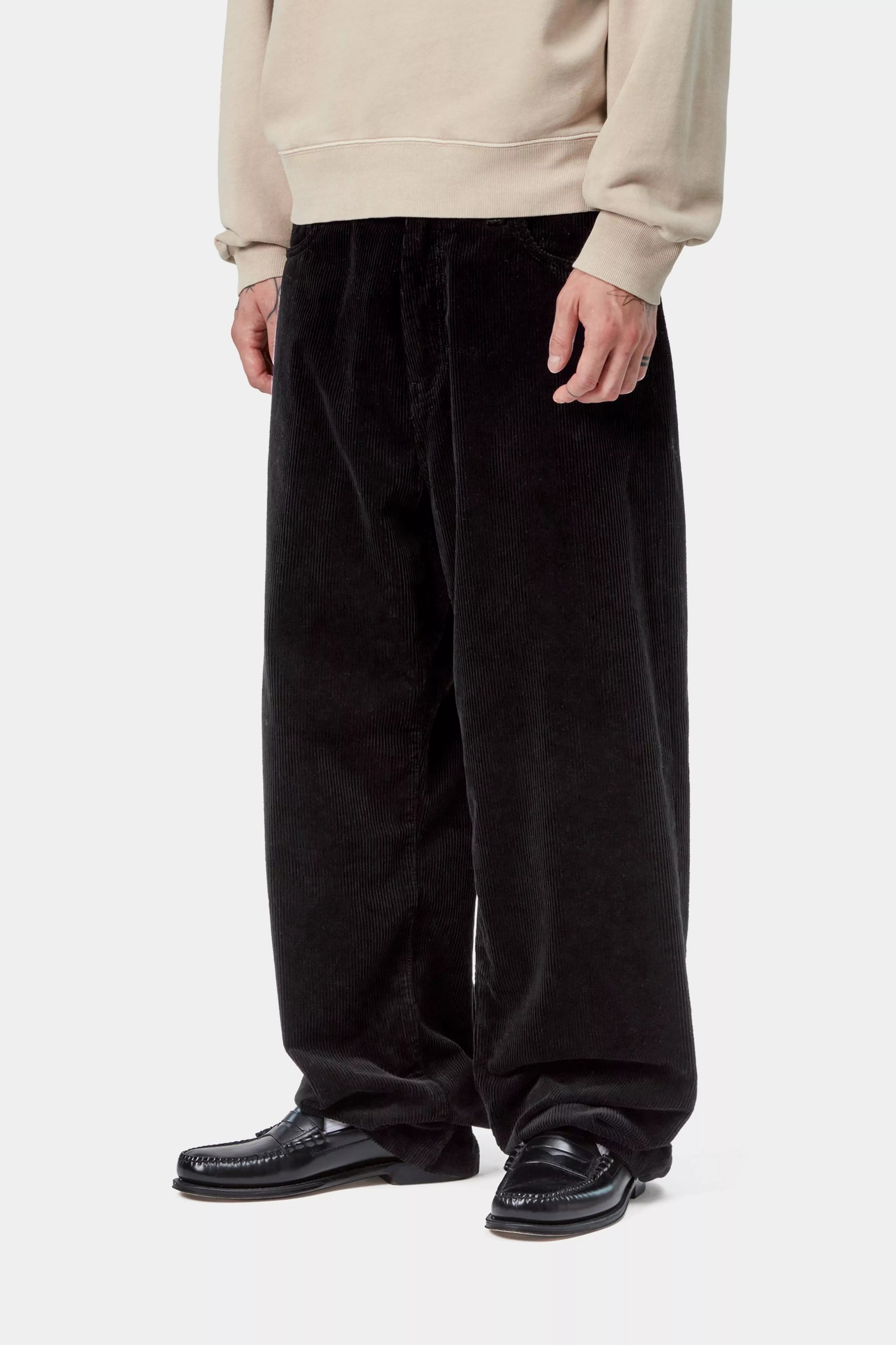 LANDON PANT  - Black (rinsed)