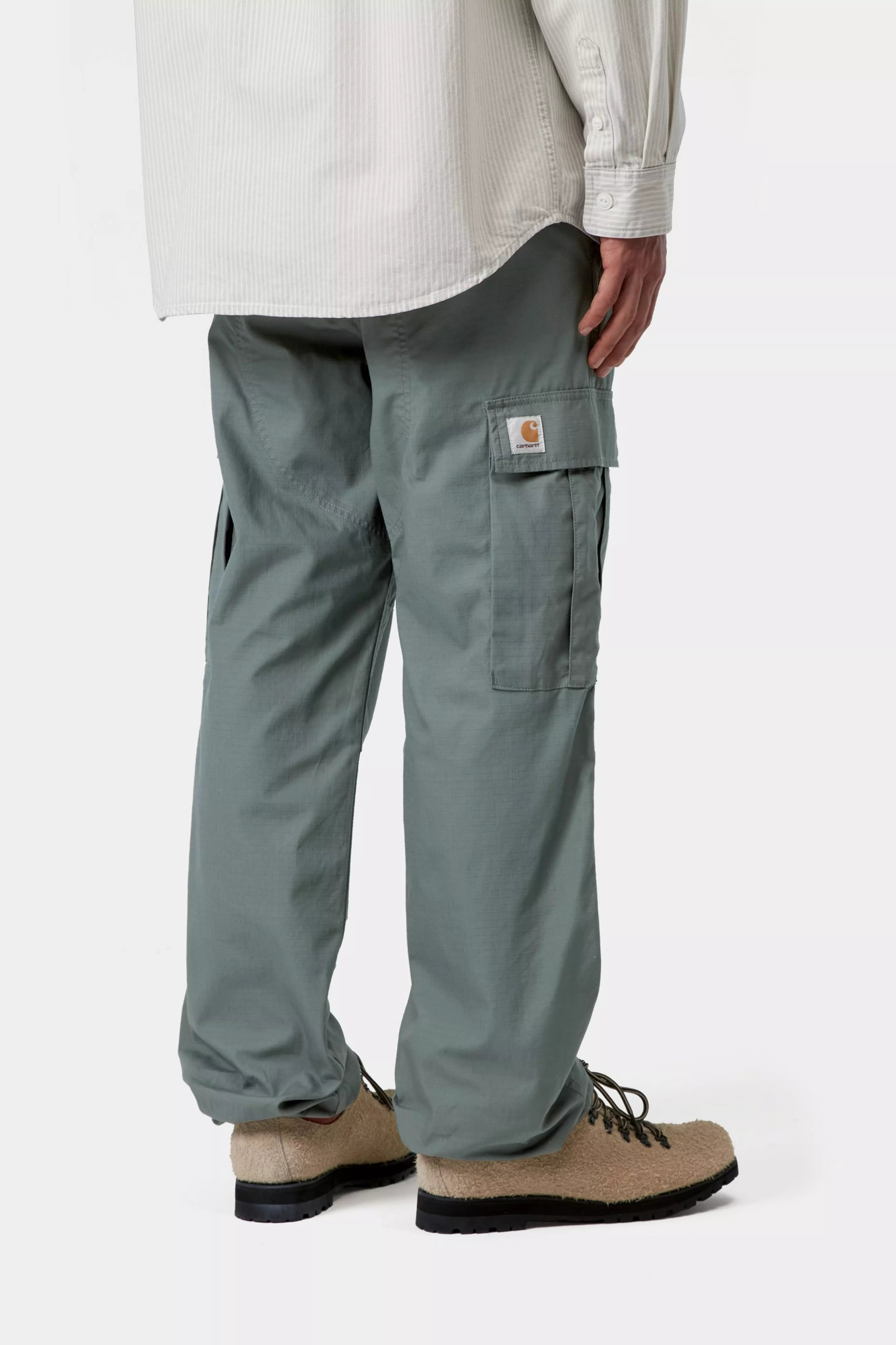 Regular Cargo Pant - Velvet Green (rinsed)