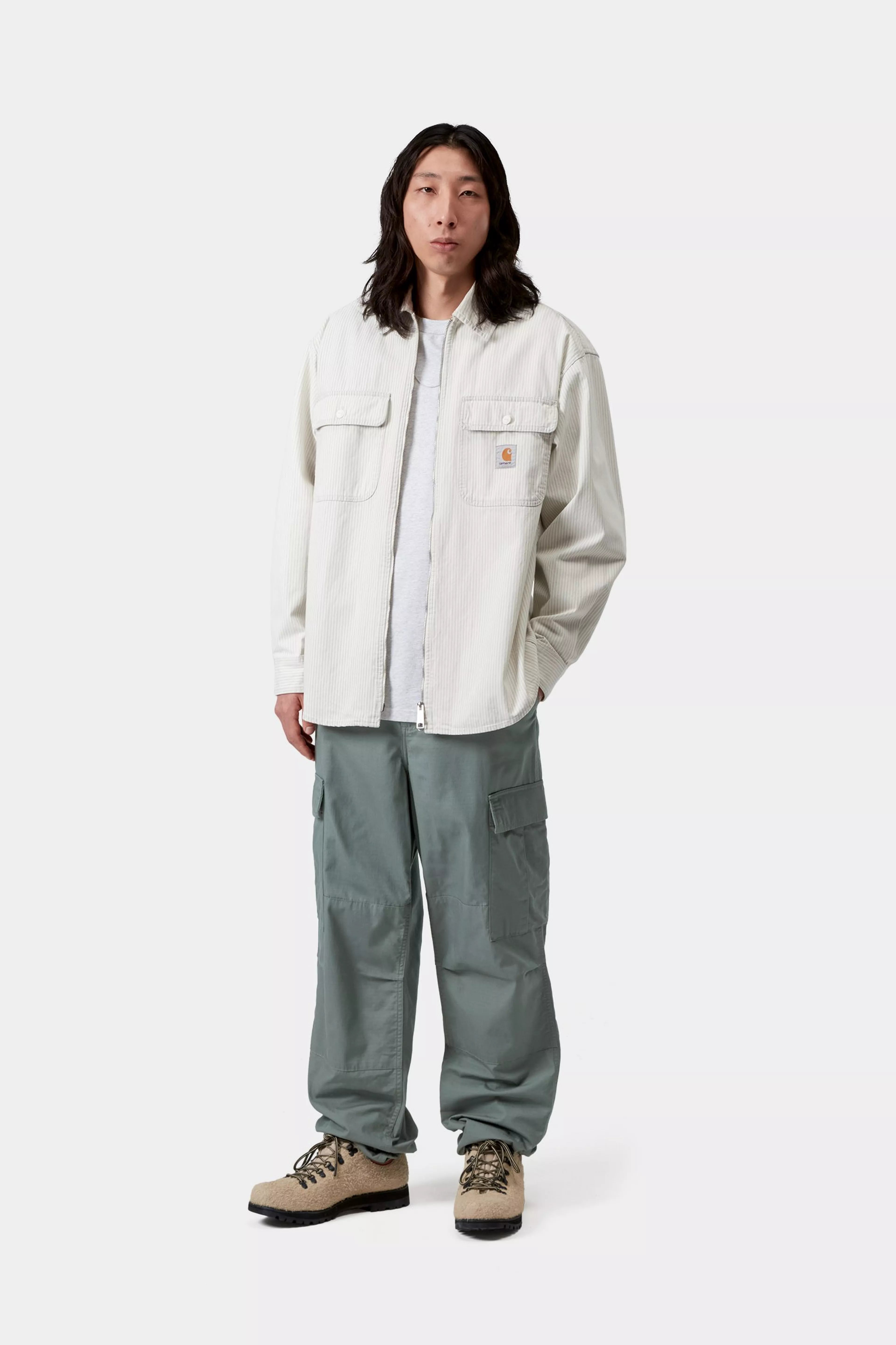 Regular Cargo Pant - Velvet Green (rinsed)