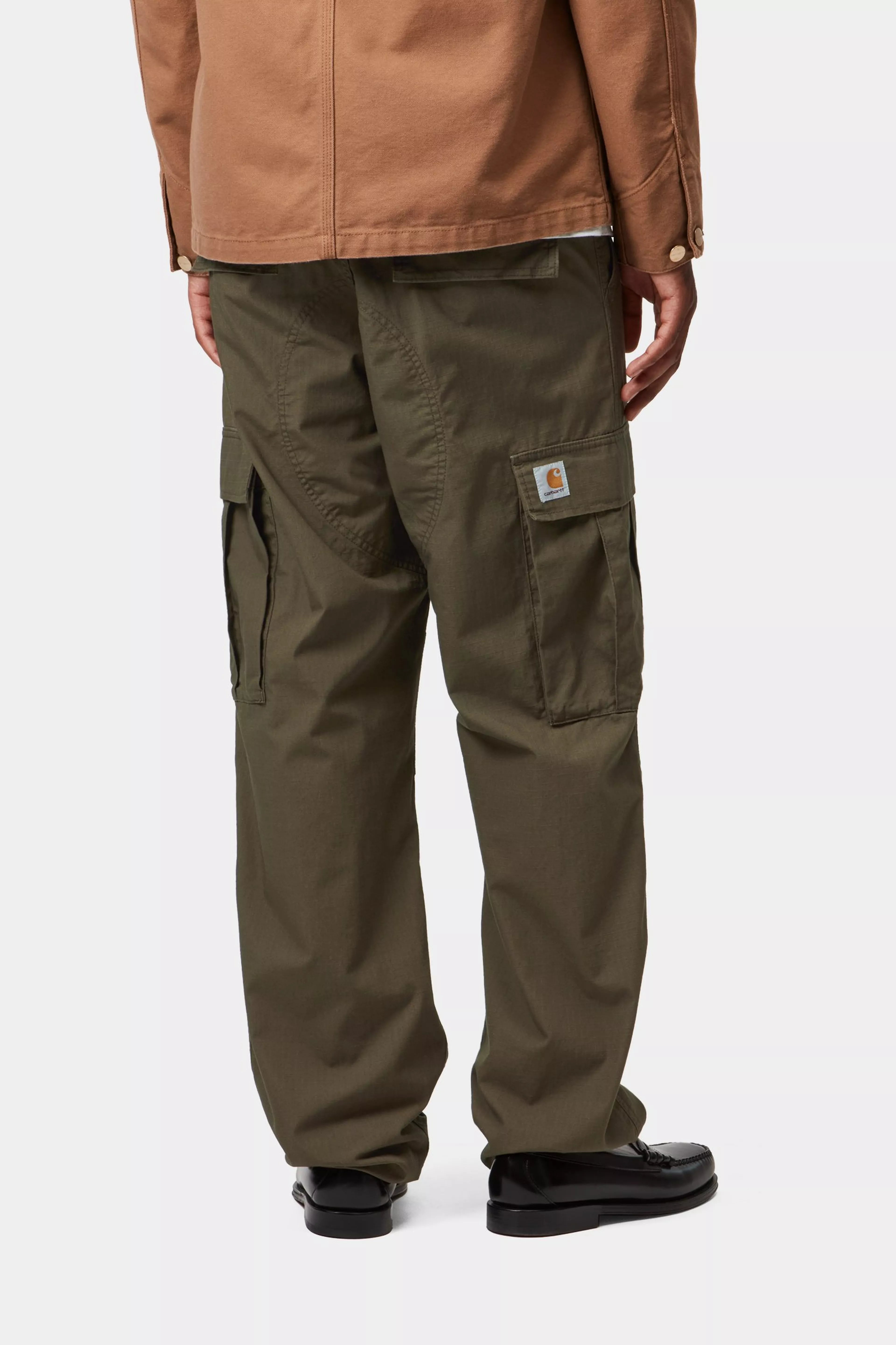 REGULAR CARGO PANT - Cypress (rinsed)
