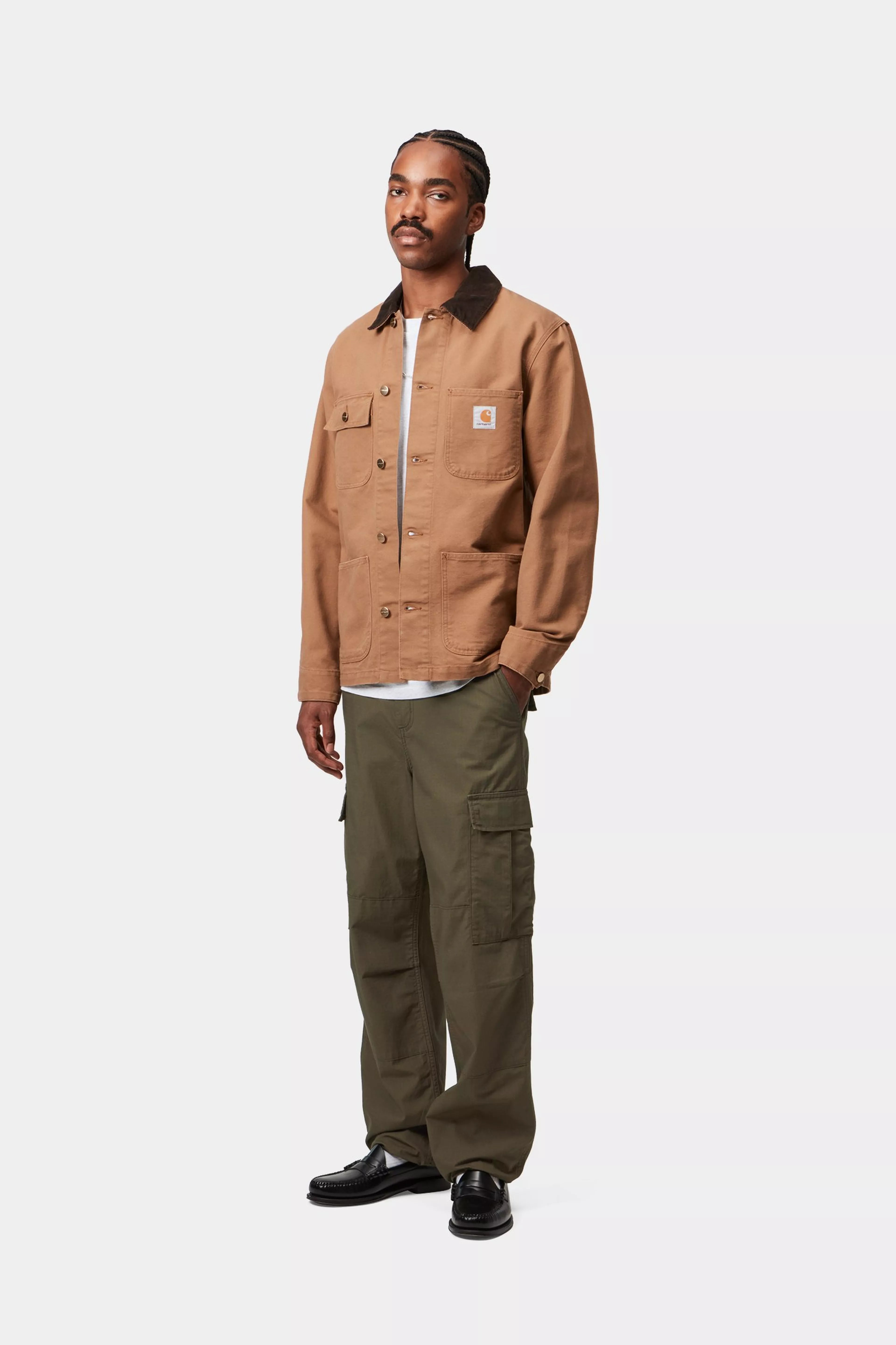 REGULAR CARGO PANT - Cypress (rinsed)