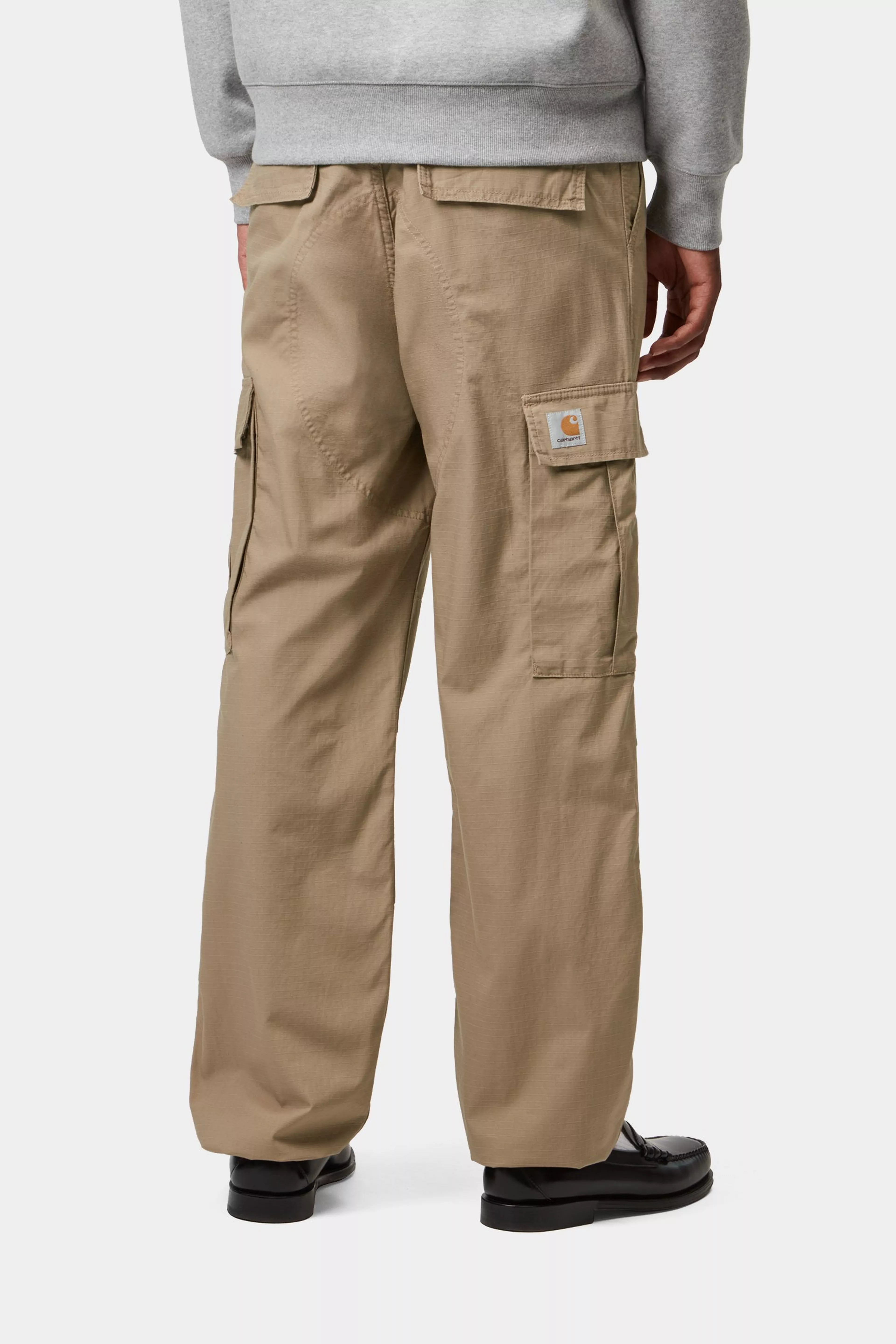 Regular Cargo Pant - Leather (rinsed)