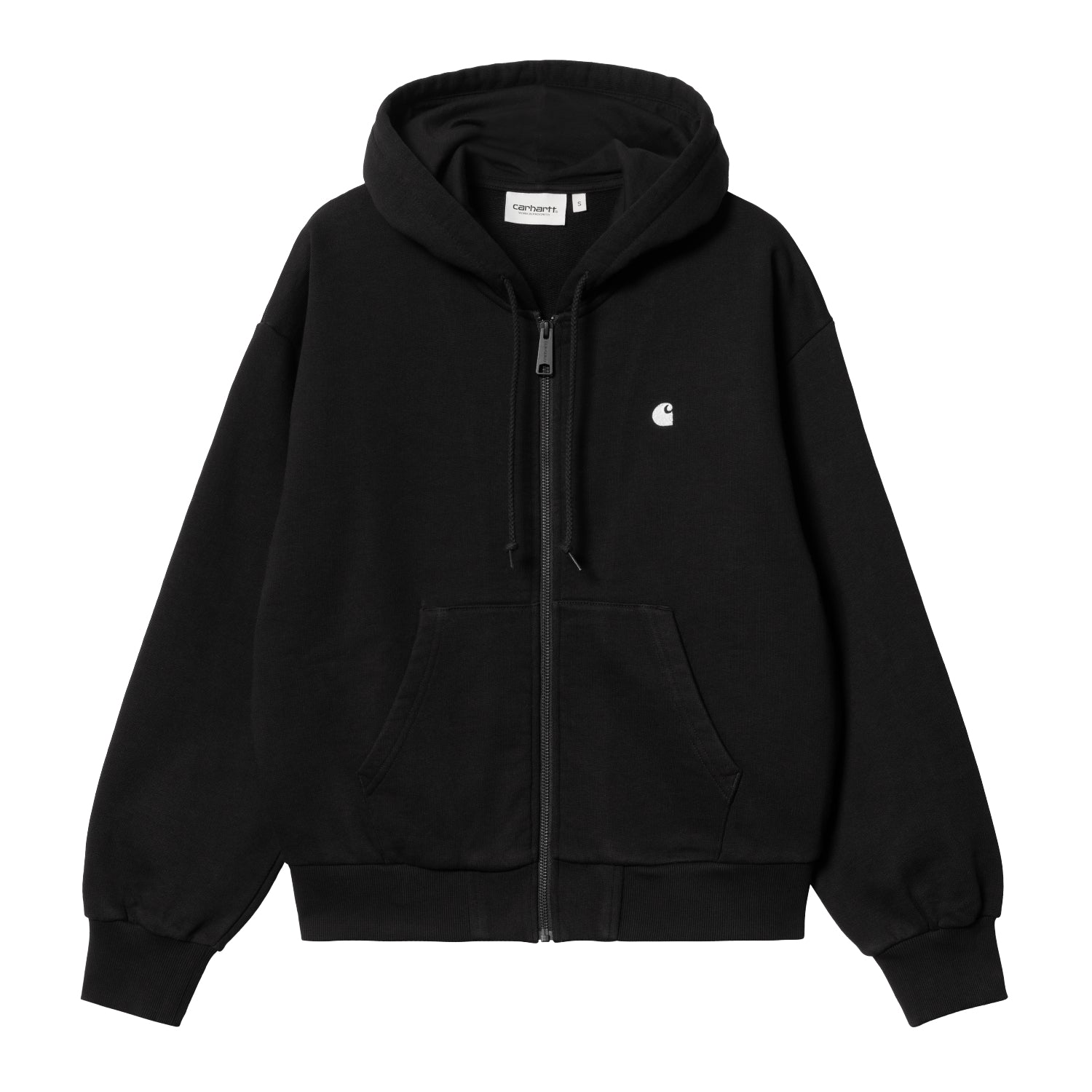W' Hooded Casey Jacket - Black / Silver
