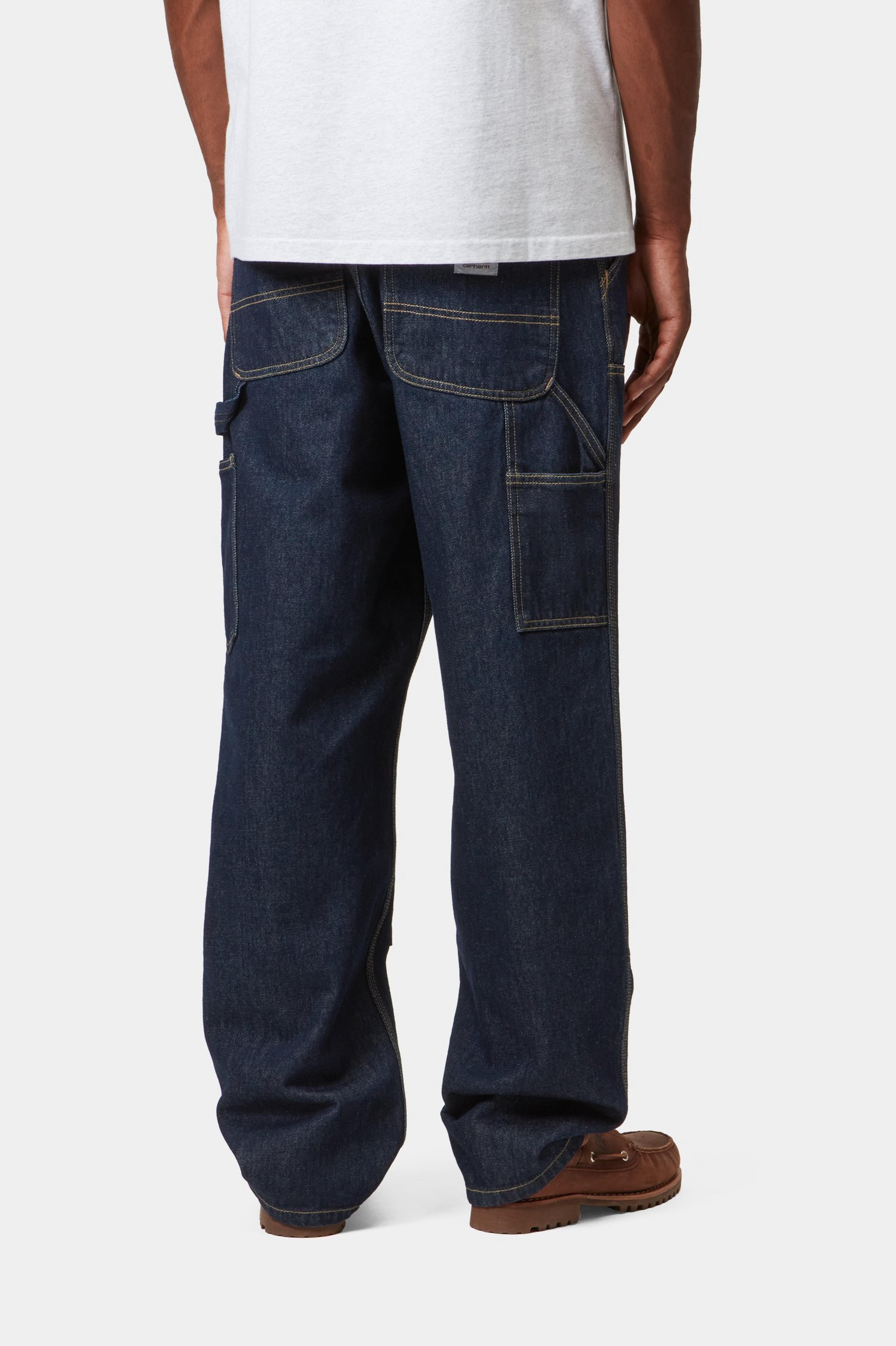 Double Knee Pant - Blue, rinsed