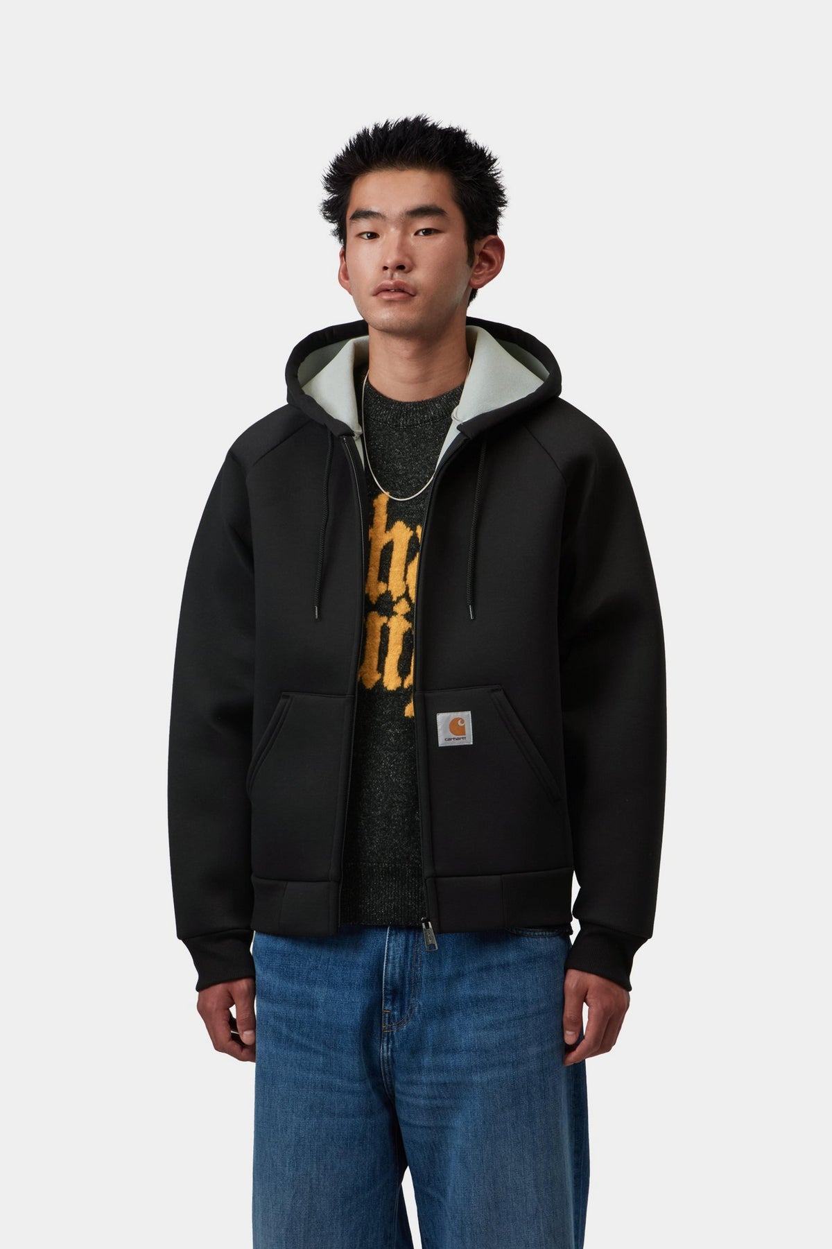 Car-Lux Hooded Jacket - Black
