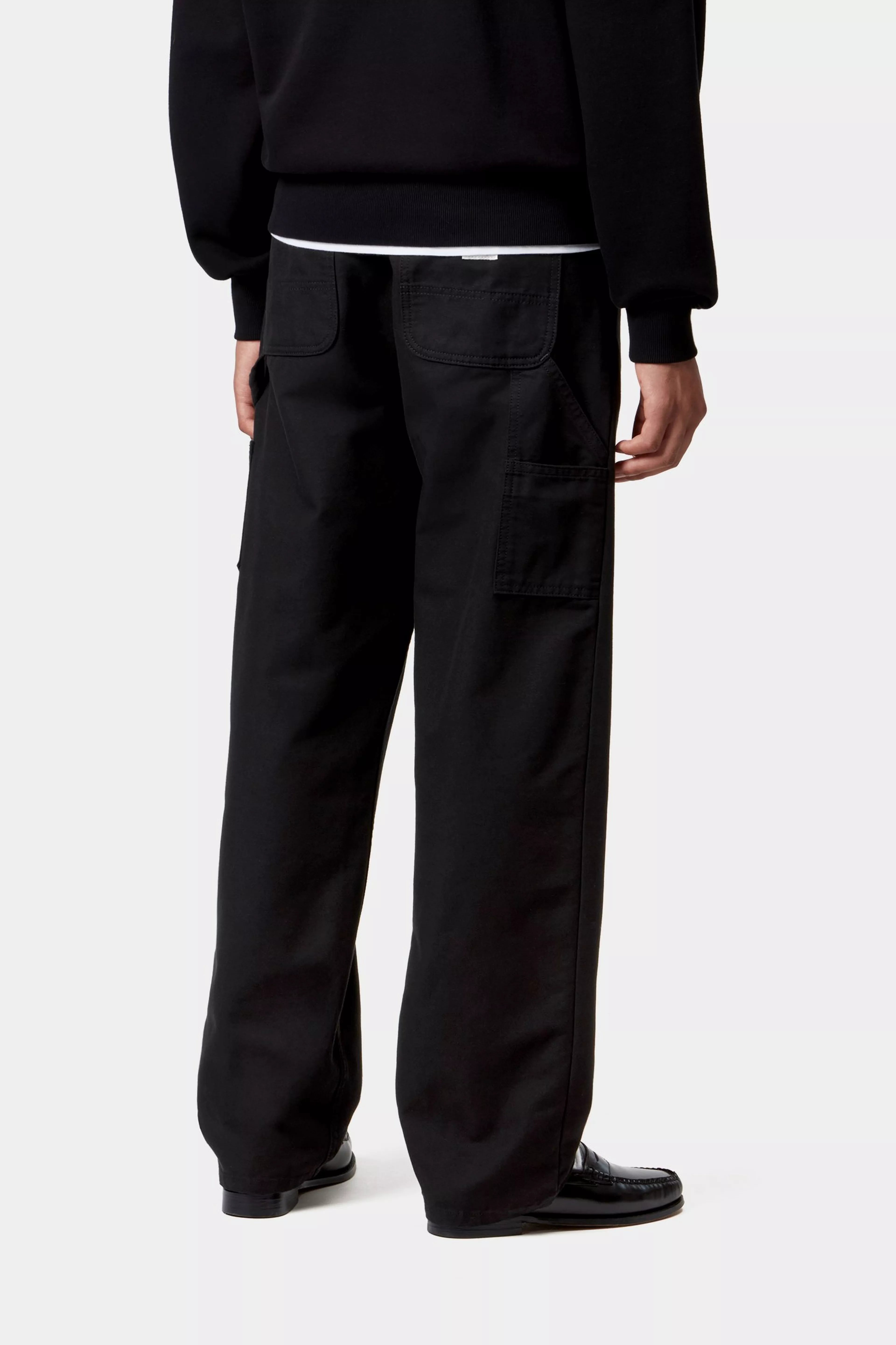 W' PIERCE PANT STRAIGHT - Black (rinsed)