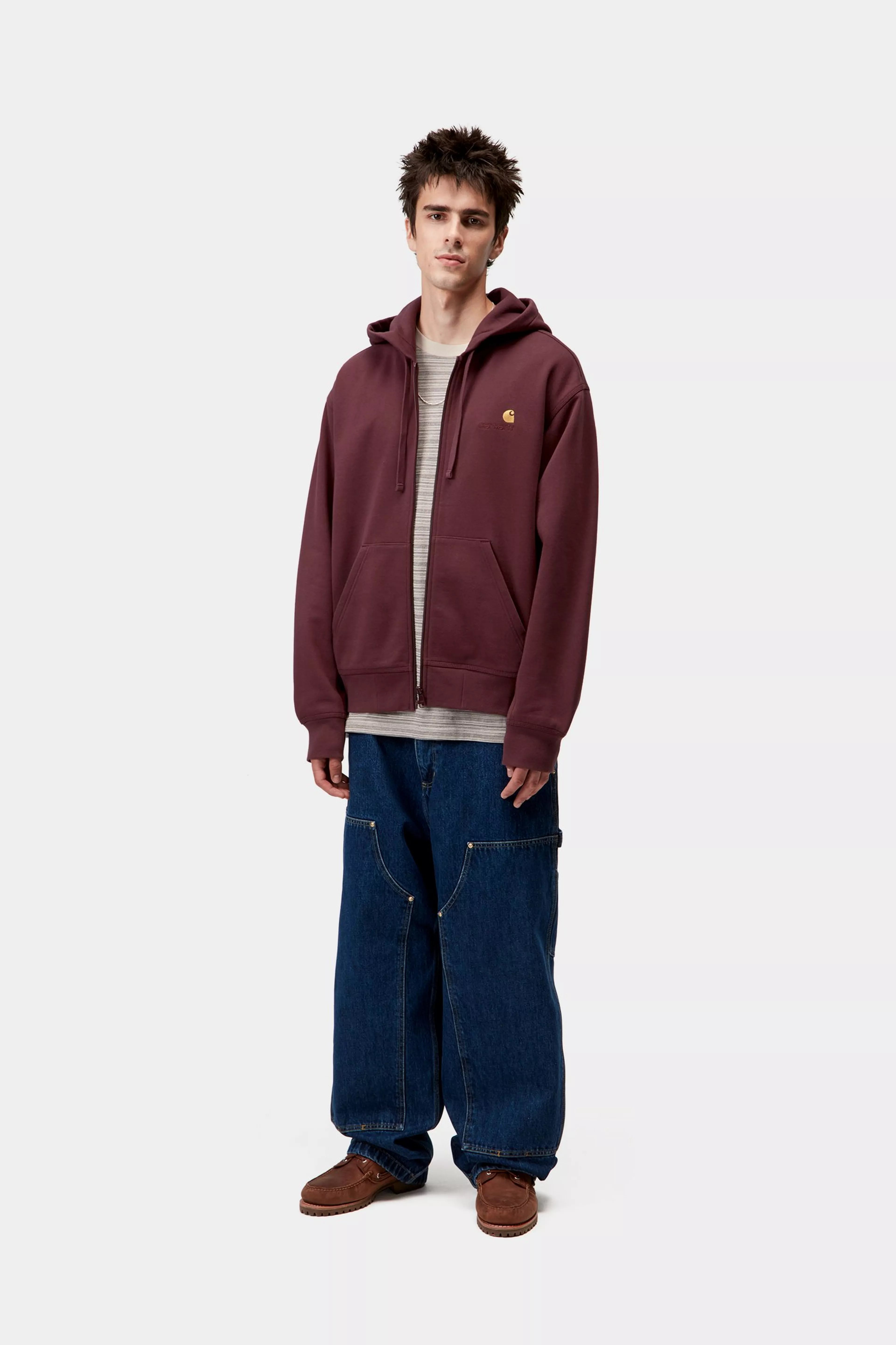 HOODED AMERICAN SCRIPT JACKET - Rondo
