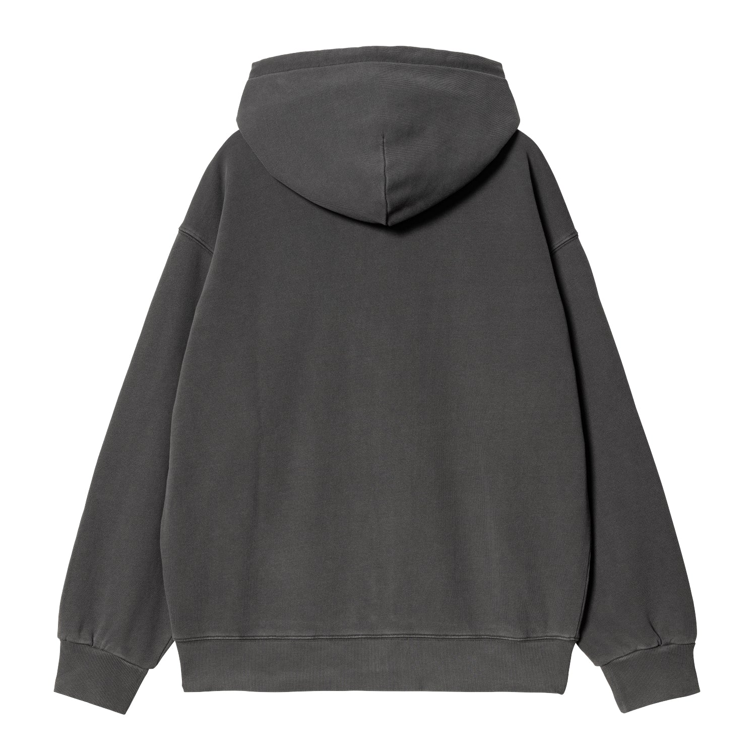Hooded Nelson Jacket - Black (garment dyed)