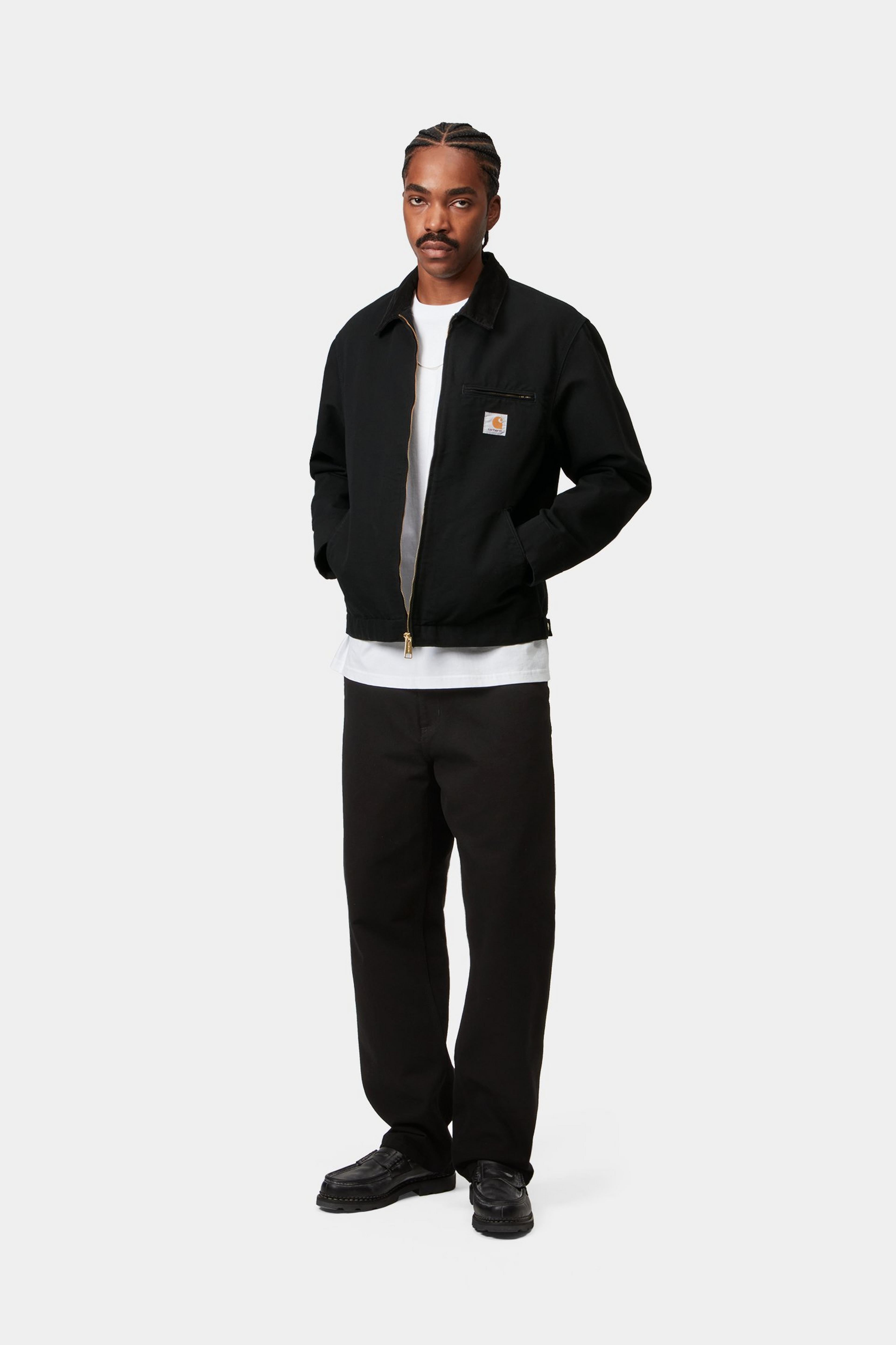 Detroit Jacket - Black / Black rinsed
