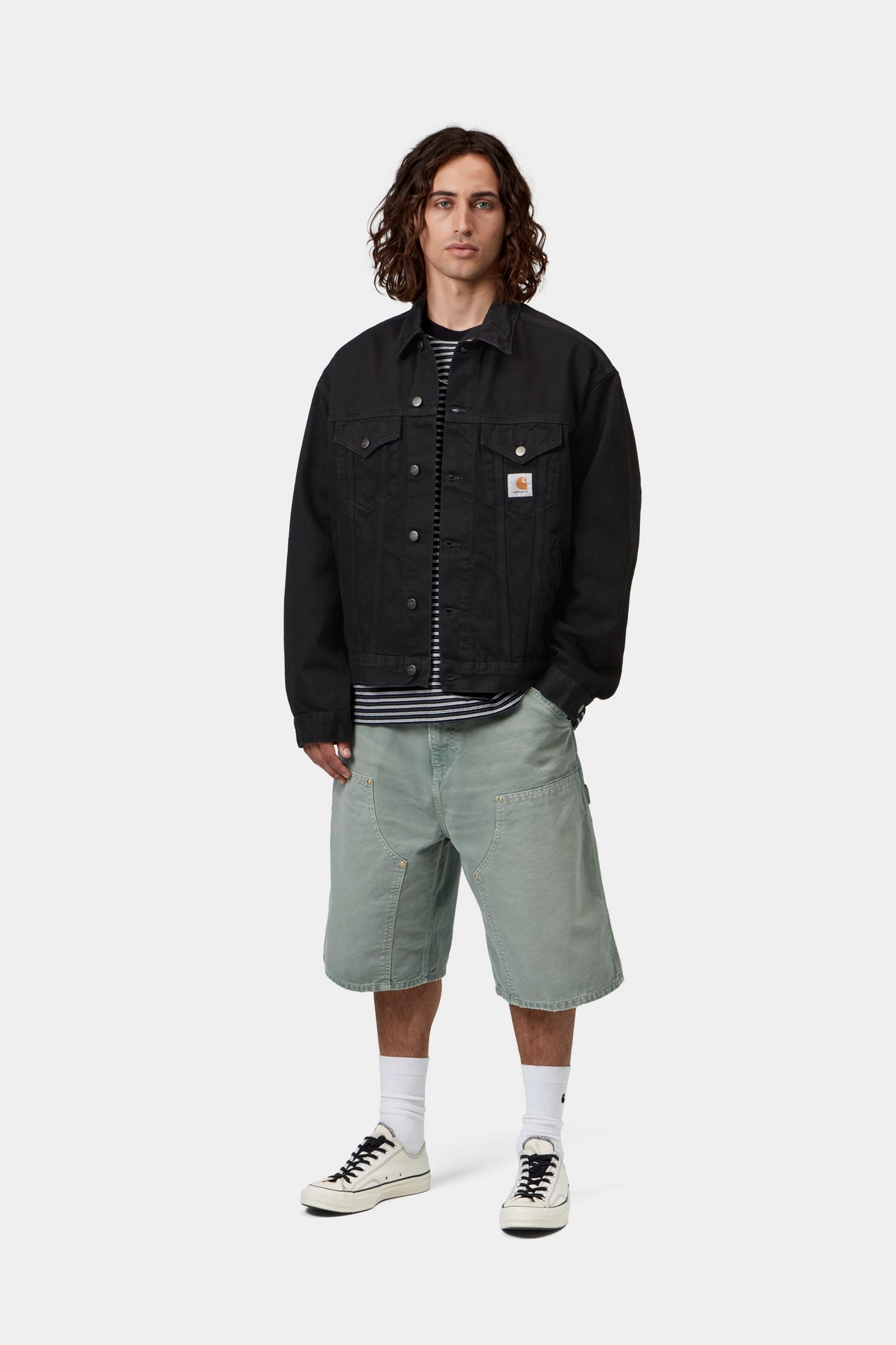 Helston Jacket - Black (rinsed)