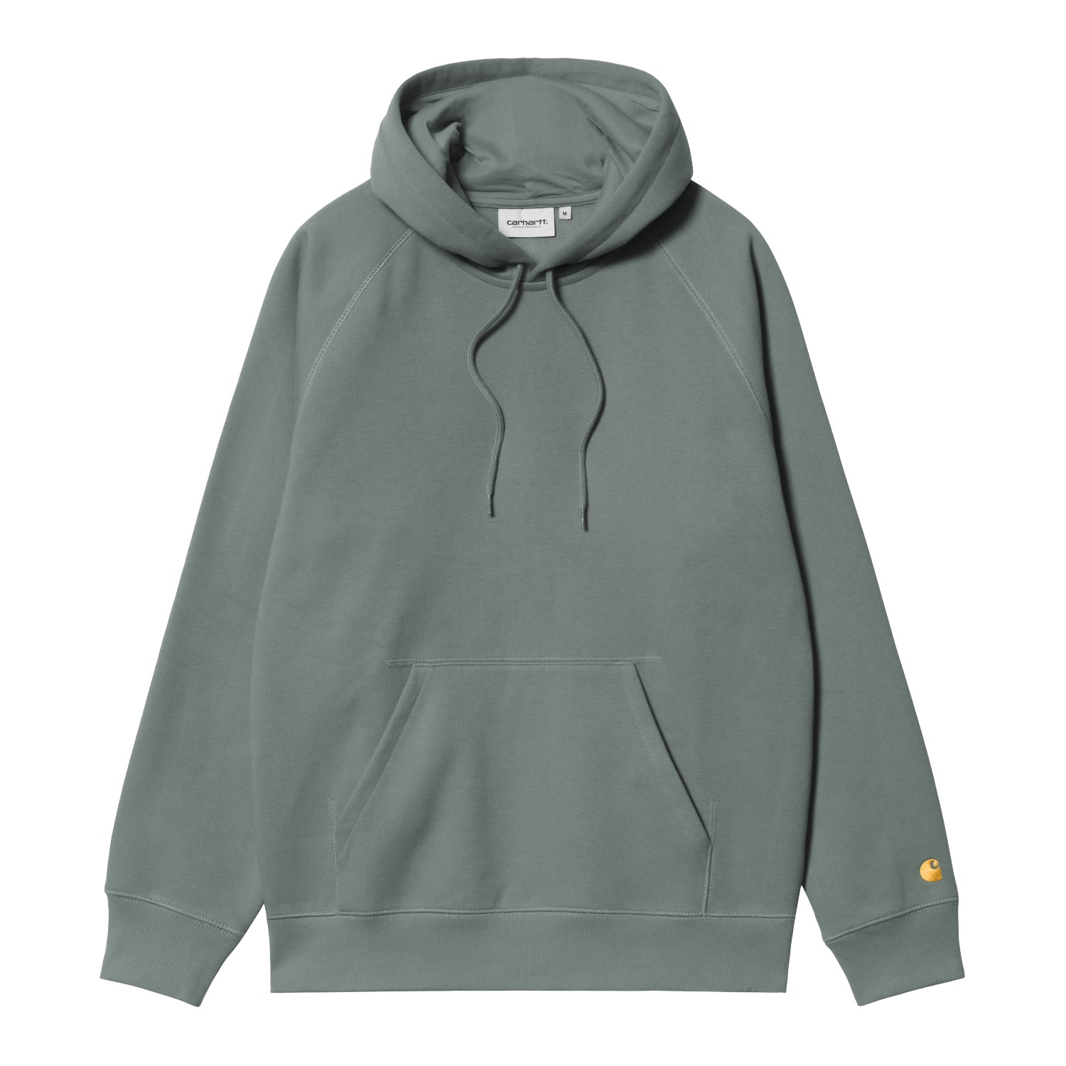 Hooded Chase Sweat - Velvet Green / Gold