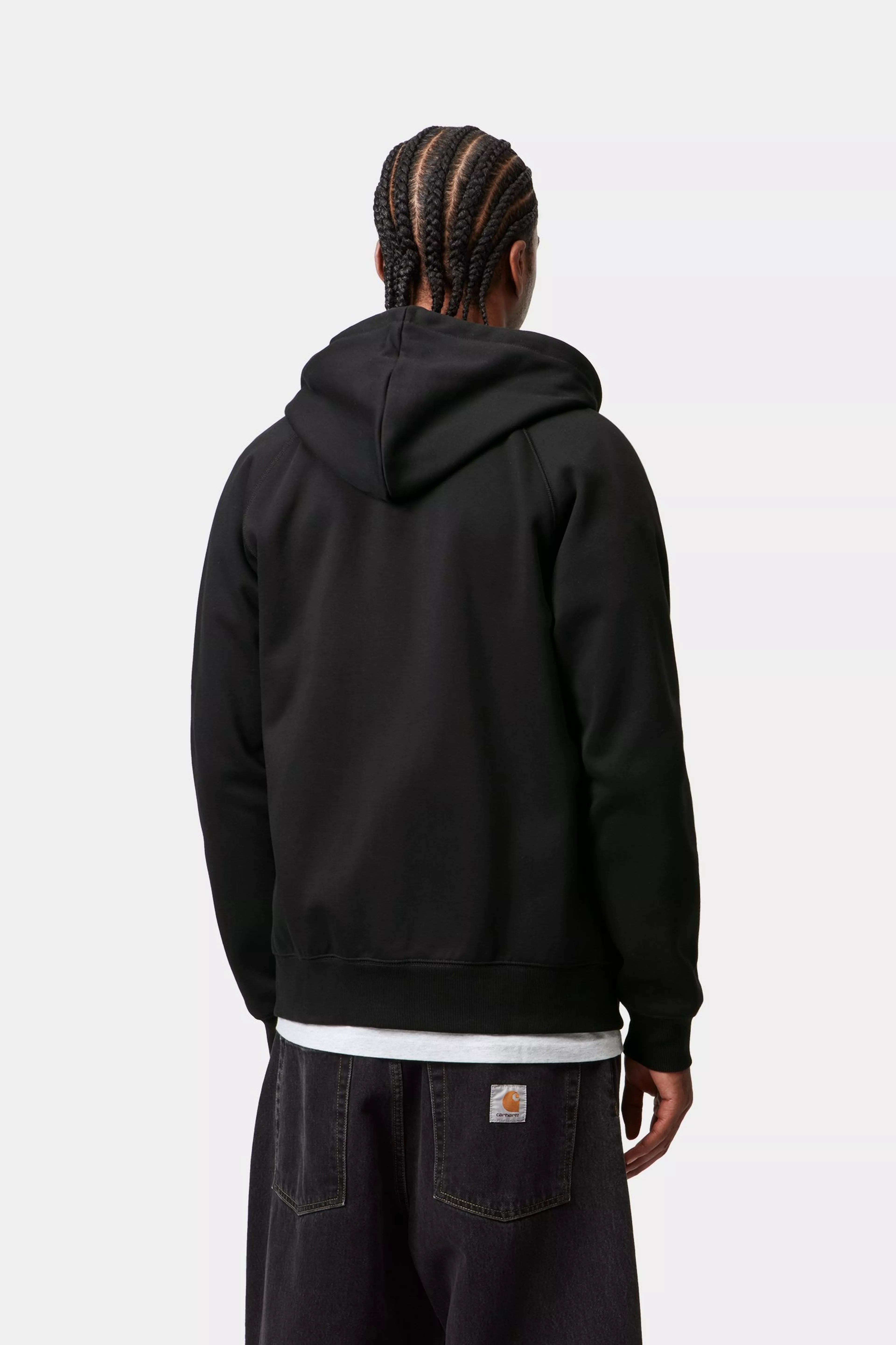 Hooded Chase Jacket - Black / Gold