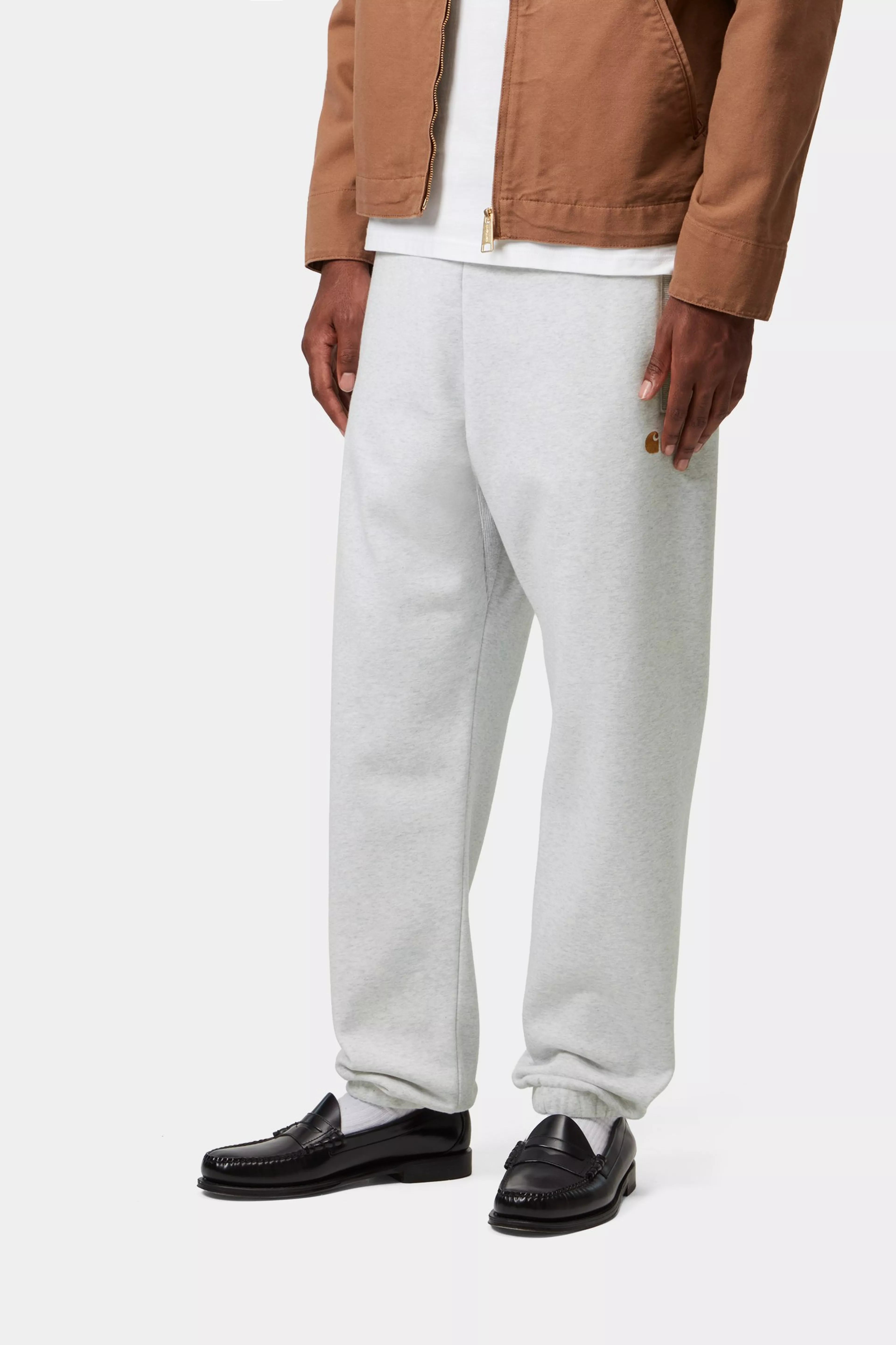 CHASE SWEAT PANT - Ash Heather / Gold
