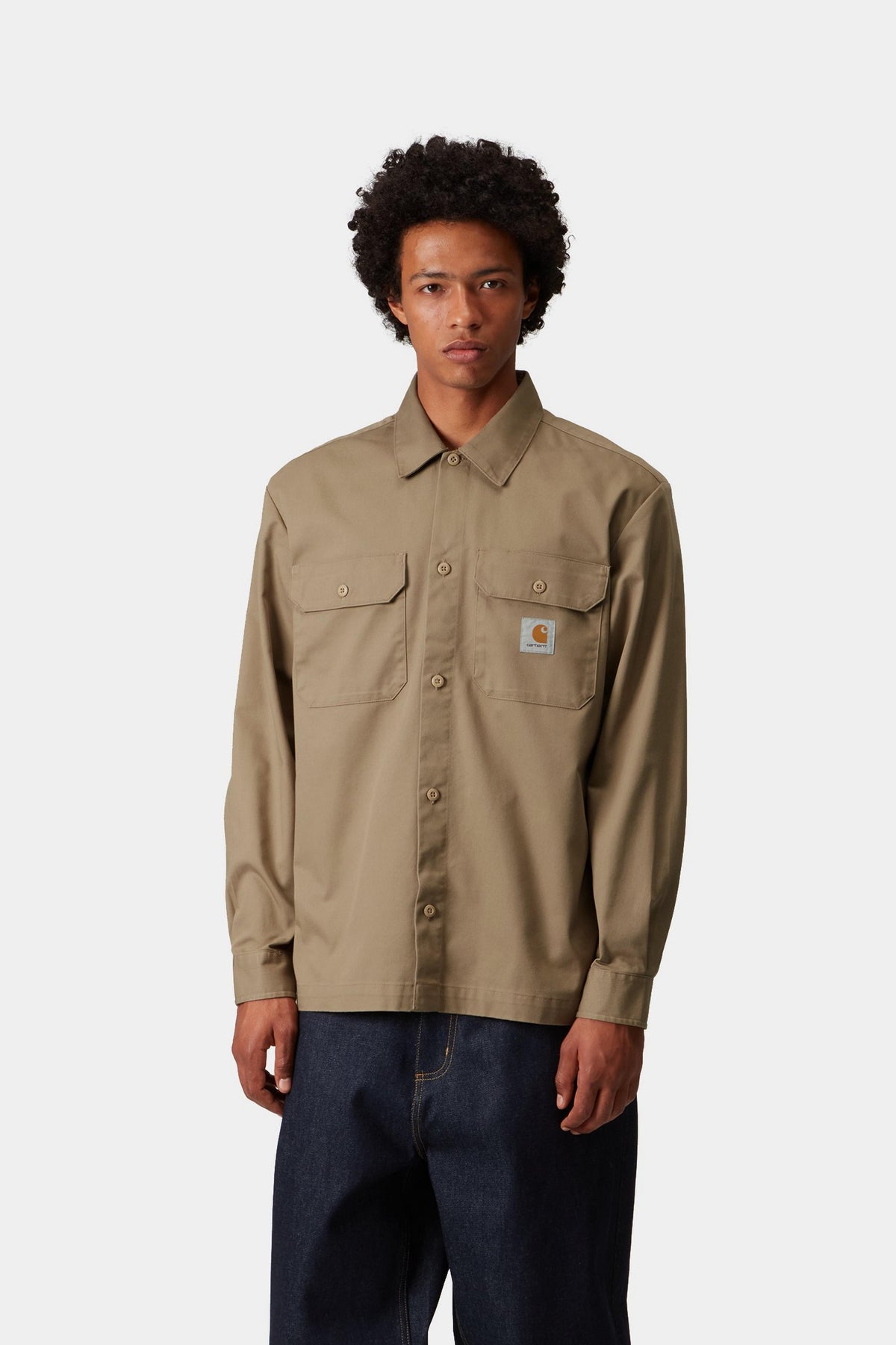 L/S Craft Shirt - Leather