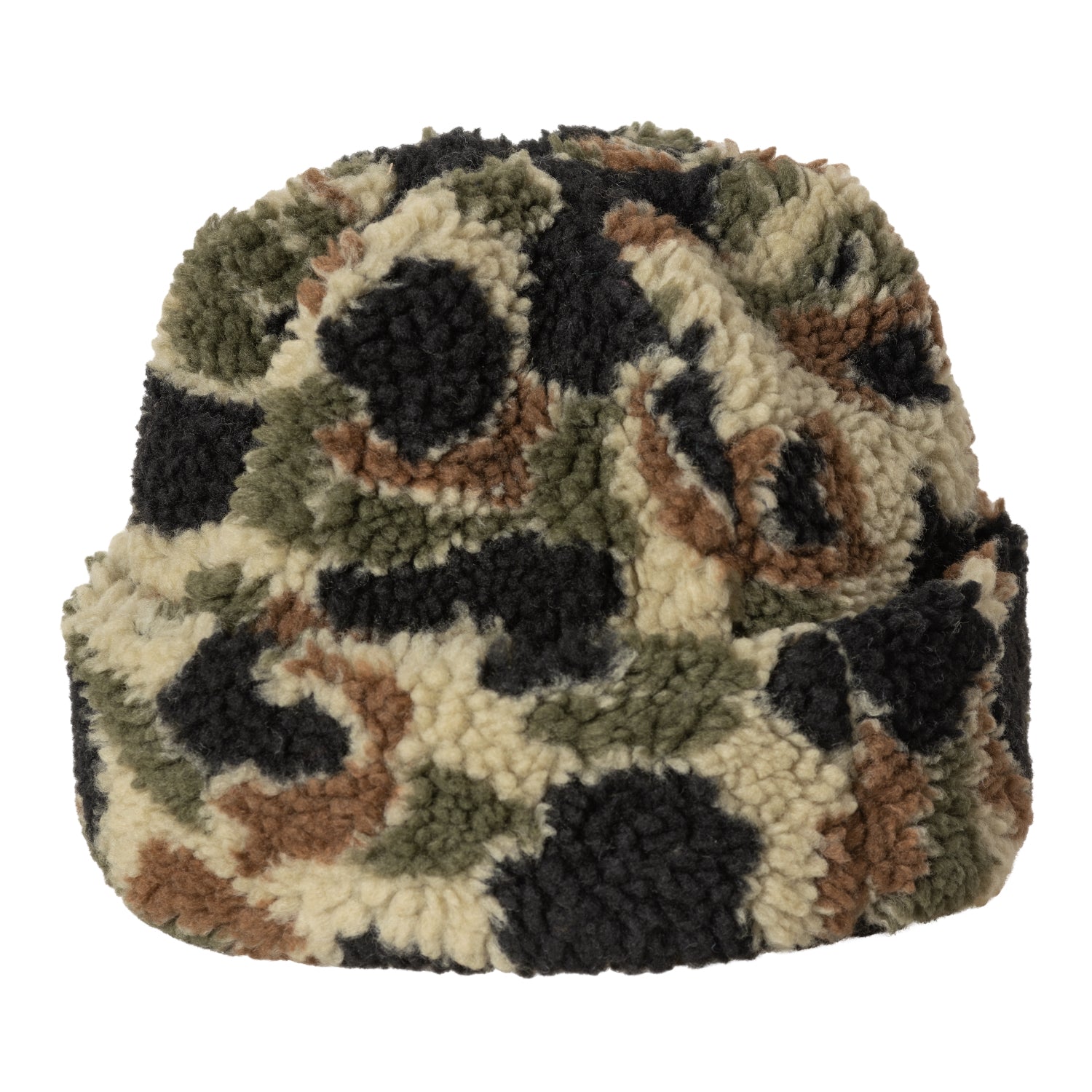 PRENTIS BEANIE - Camo Duck, Jacquard Green