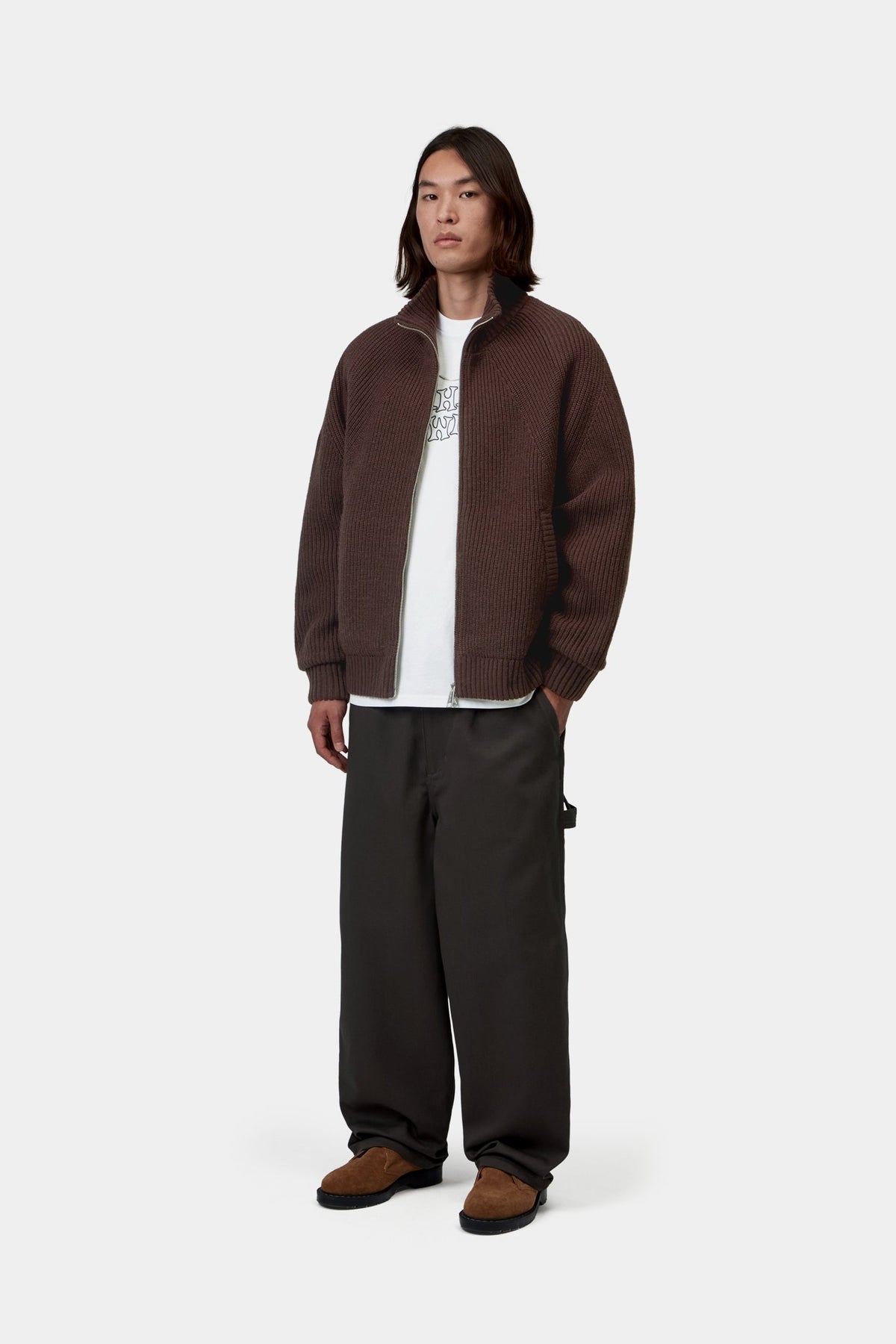 Banley Sweater Jacket - Palisander