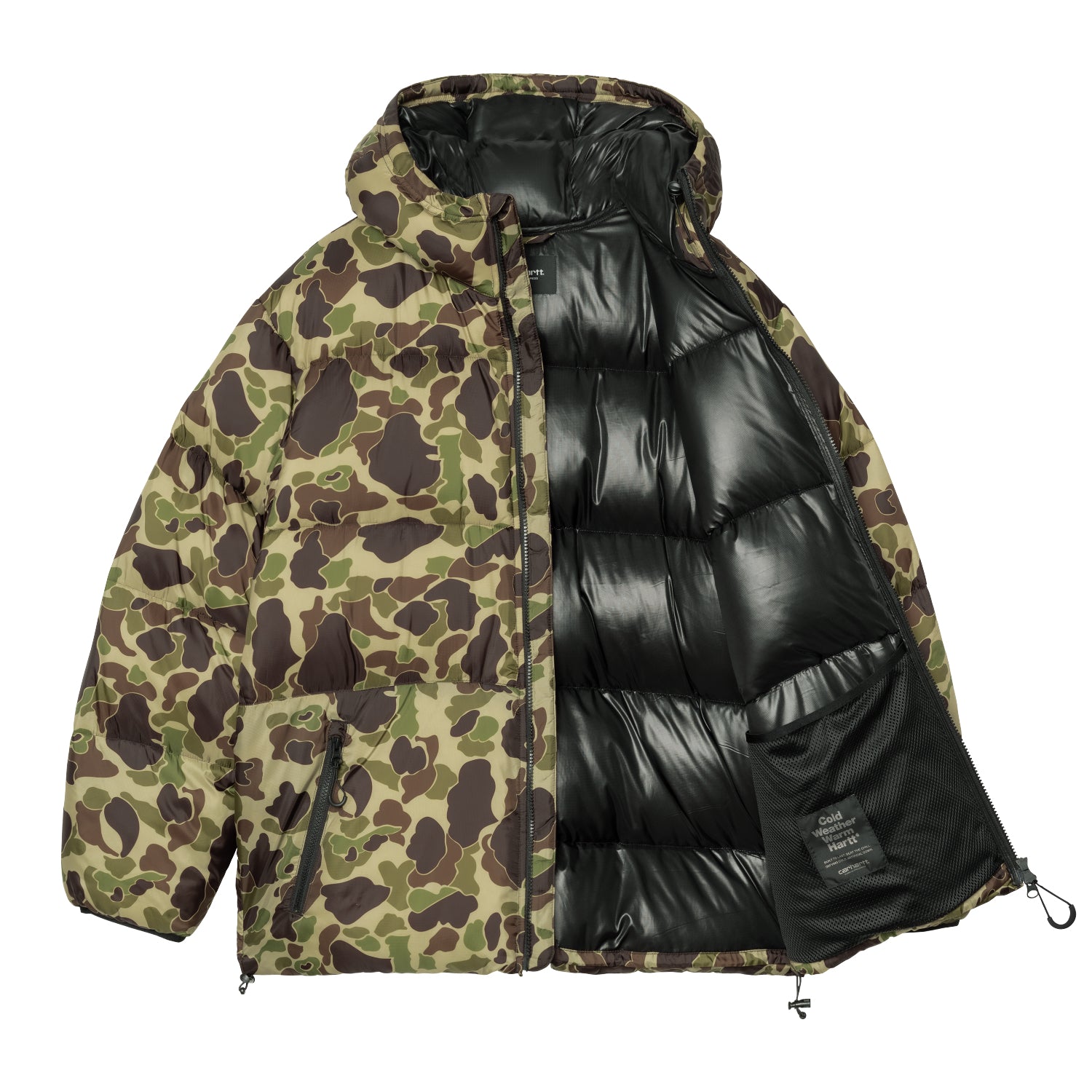 TORONTO JACKET - Camo Duck Green / Black