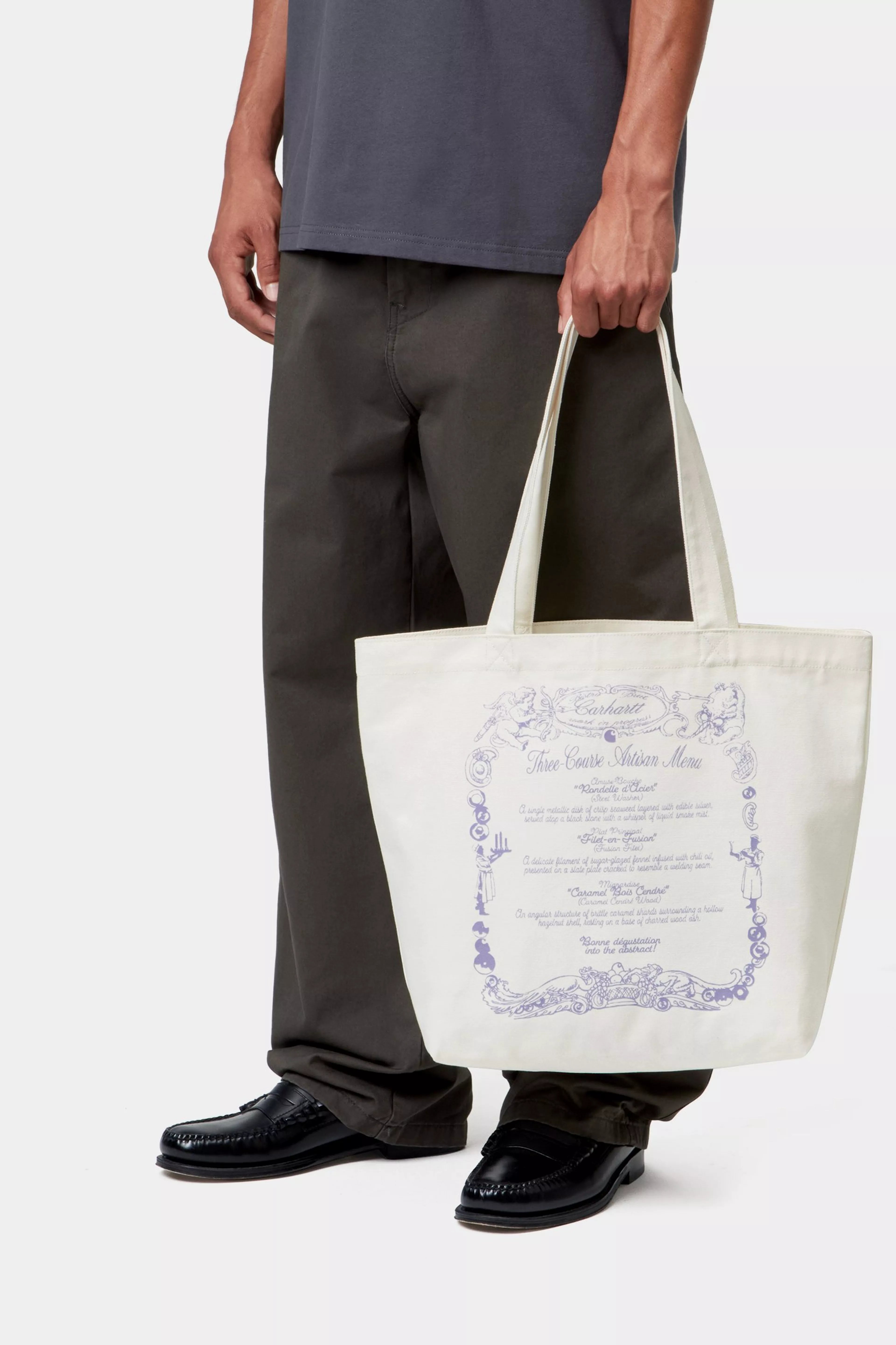 Canvas Graphic Tote - Chez WIP Wax
