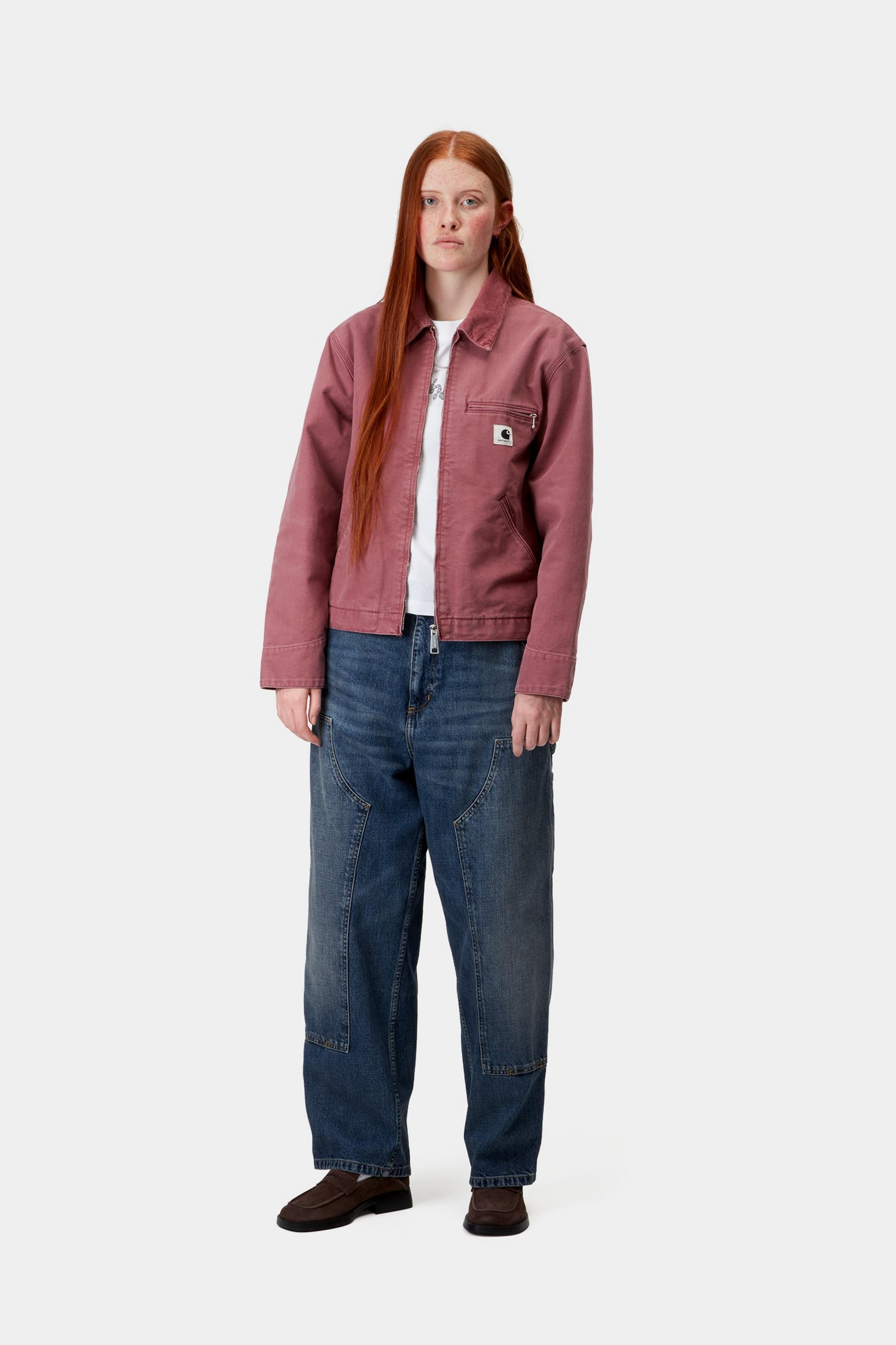 W' Brandon Double Knee Pant - Blue (dark used wash)