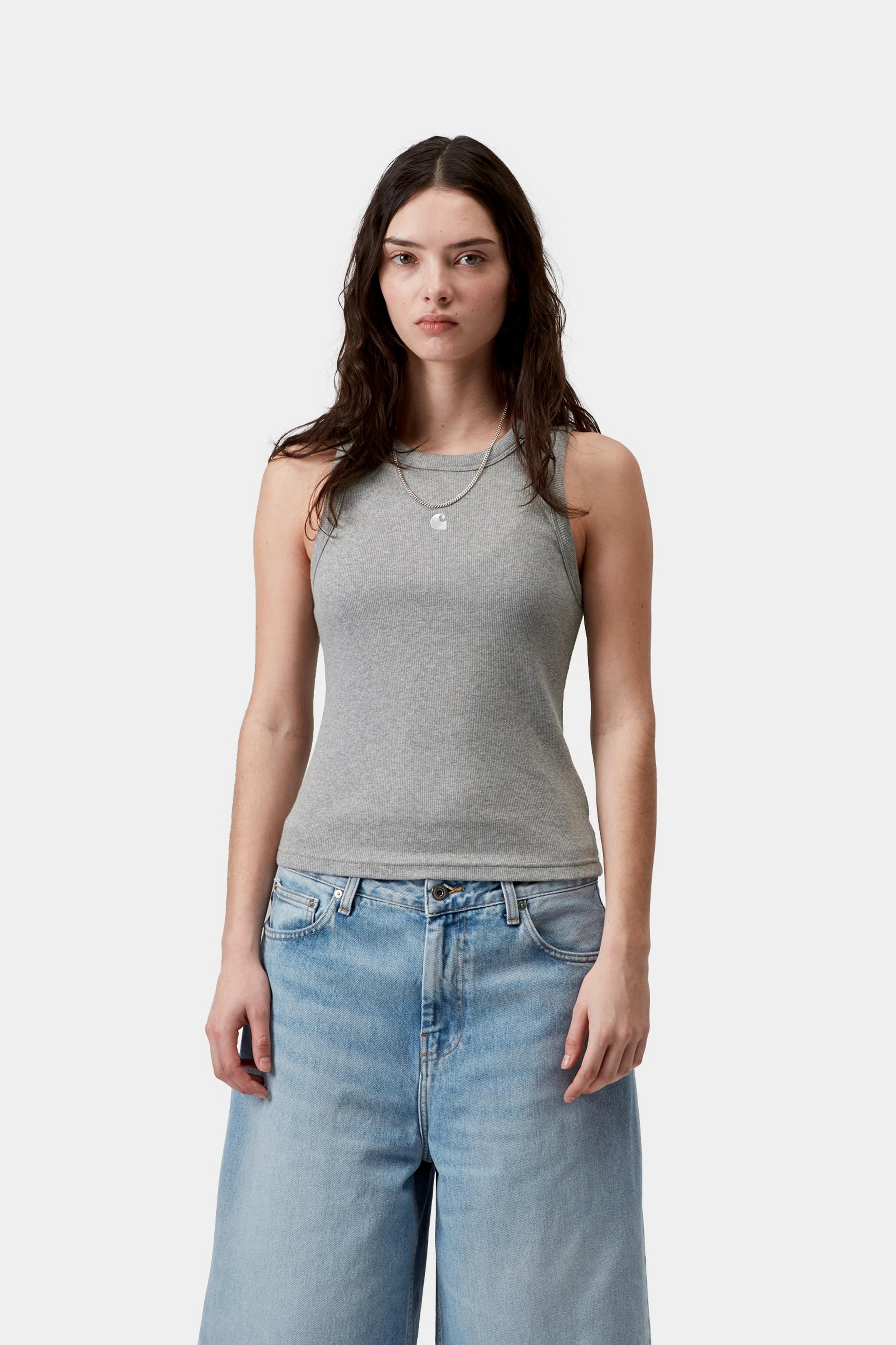 W' Philips A-Shirt - Grey Heather
