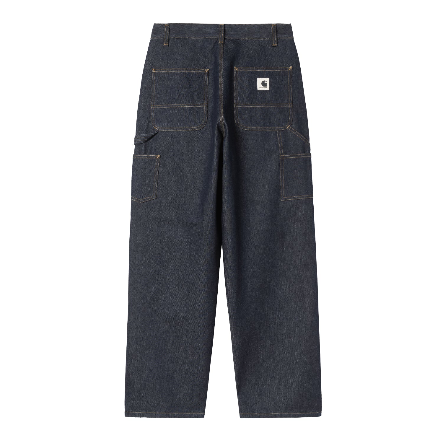 W' Brandon Double Knee Pant - Blue, rigid