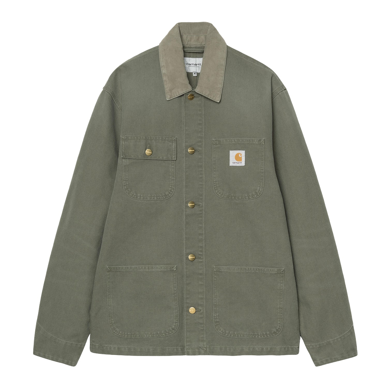 Michigan Coat - Leaf / Leaf (stone canvas)