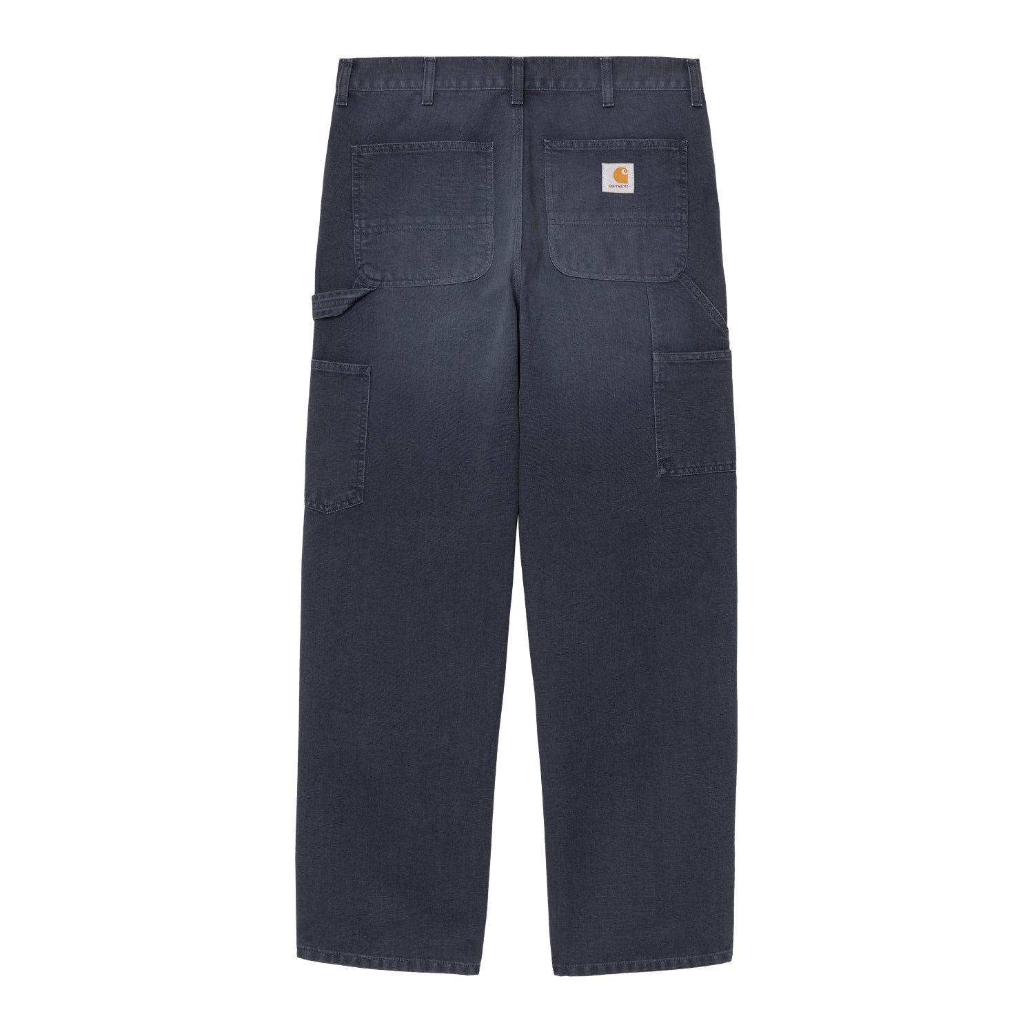 DOUBLE KNEE PANT - Dark Navy (stone canvas)
