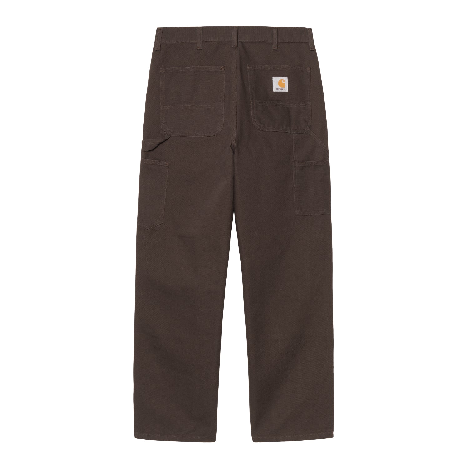 DOUBLE KNEE PANT - Tobacco (stone canvas)