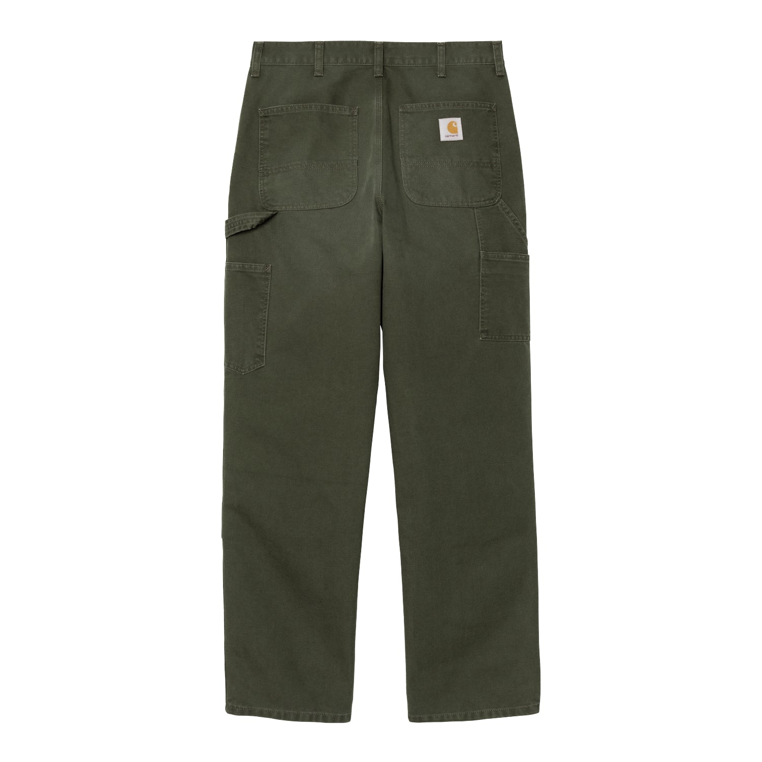 DOUBLE KNEE PANT - Olive (stone canvas)