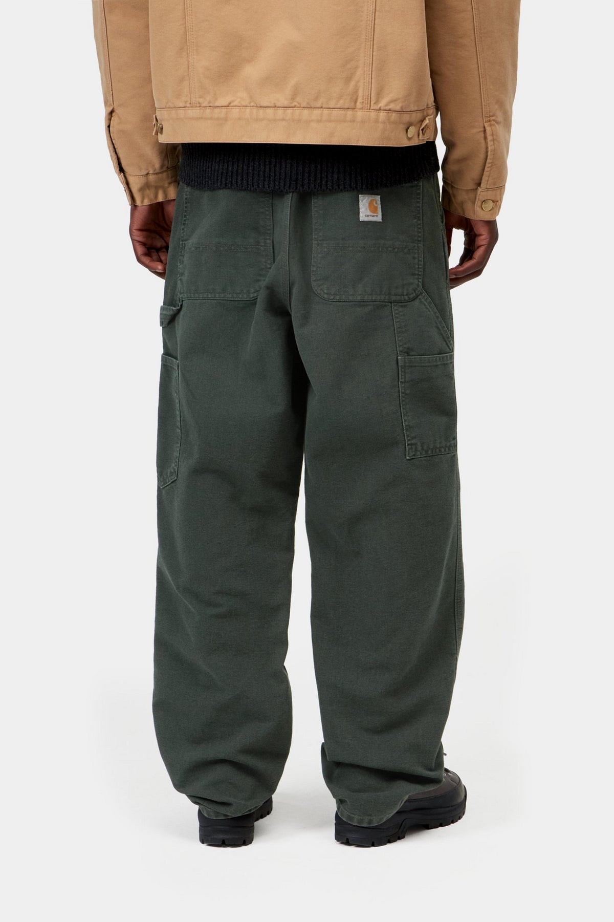 Single Knee Pant - Raven stone canvas