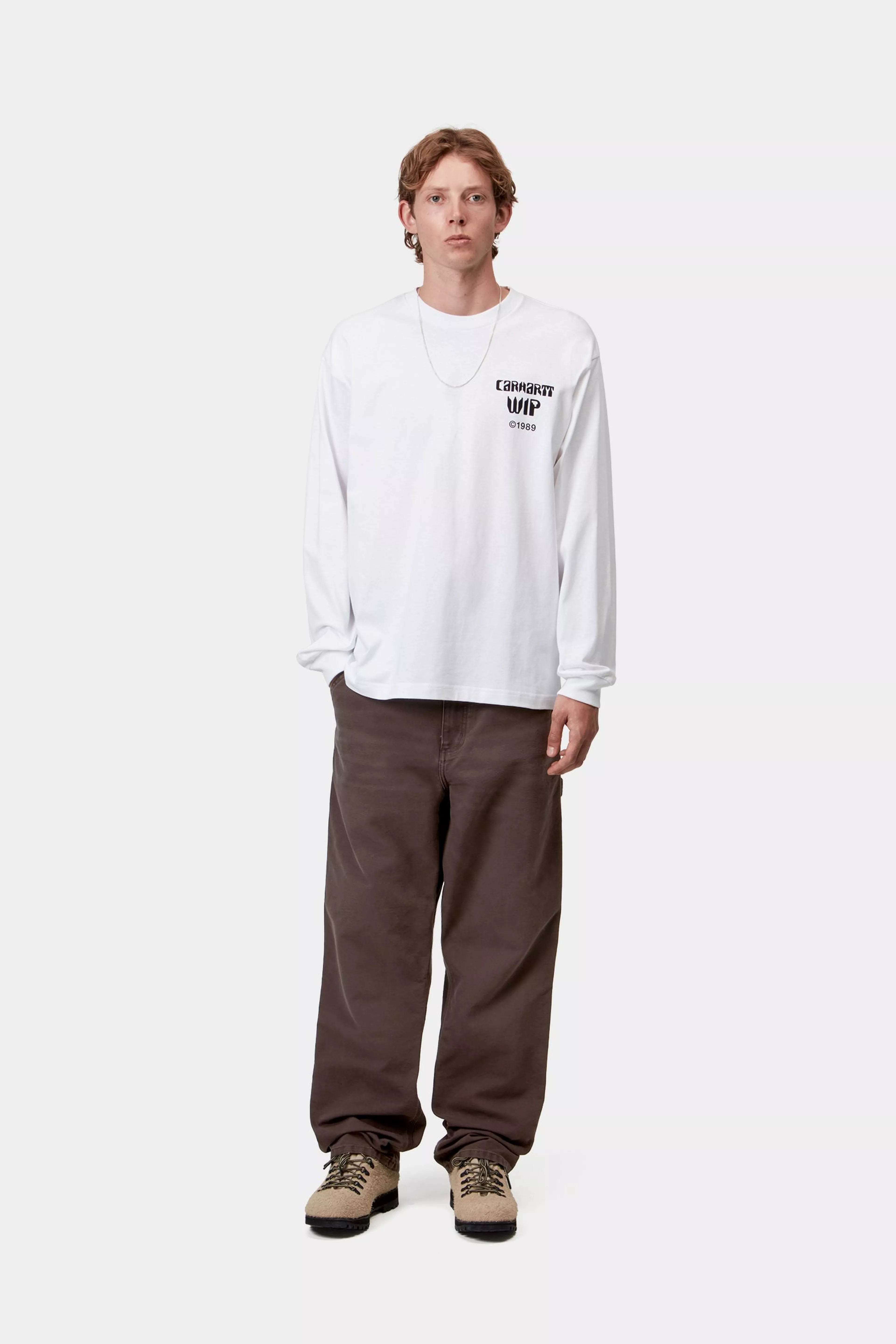 SINGLE KNEE PANT - Tobacco (stone canvas)