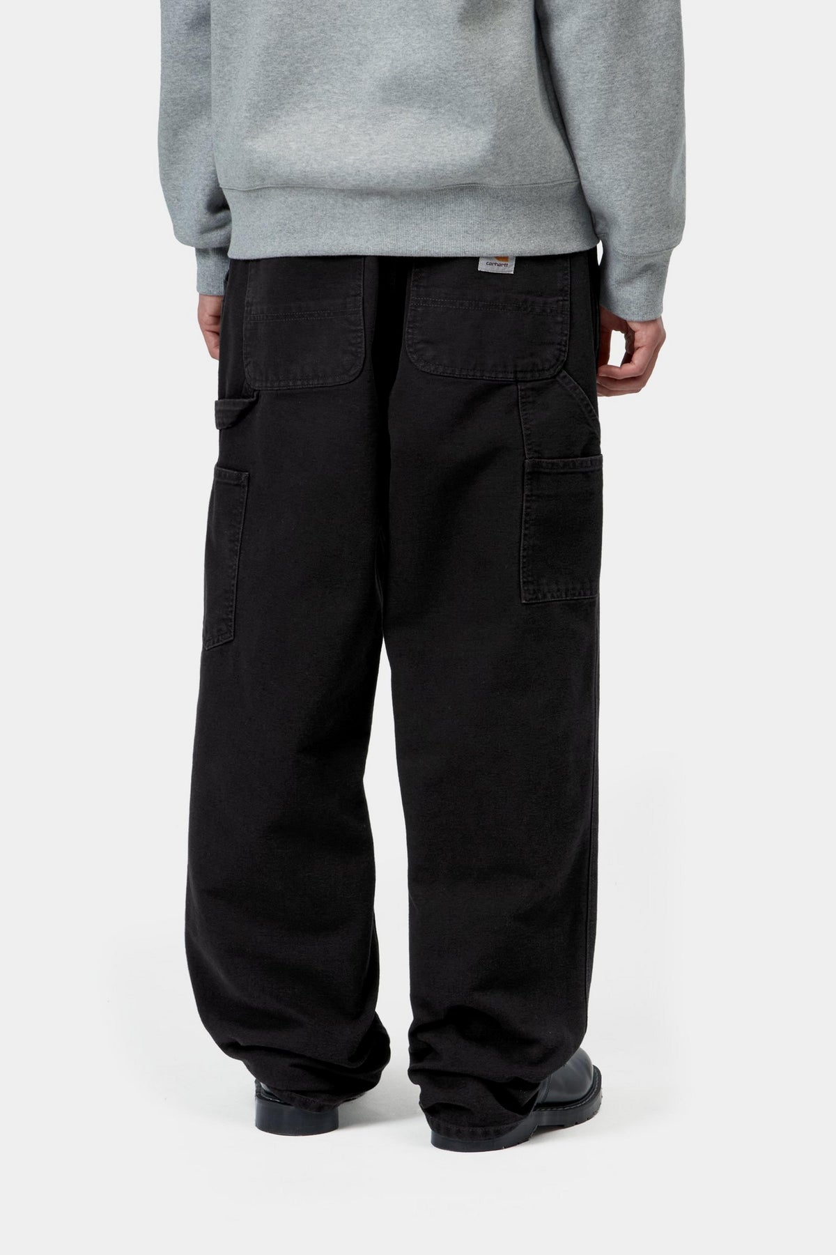 Single Knee Pant - Black stone canvas