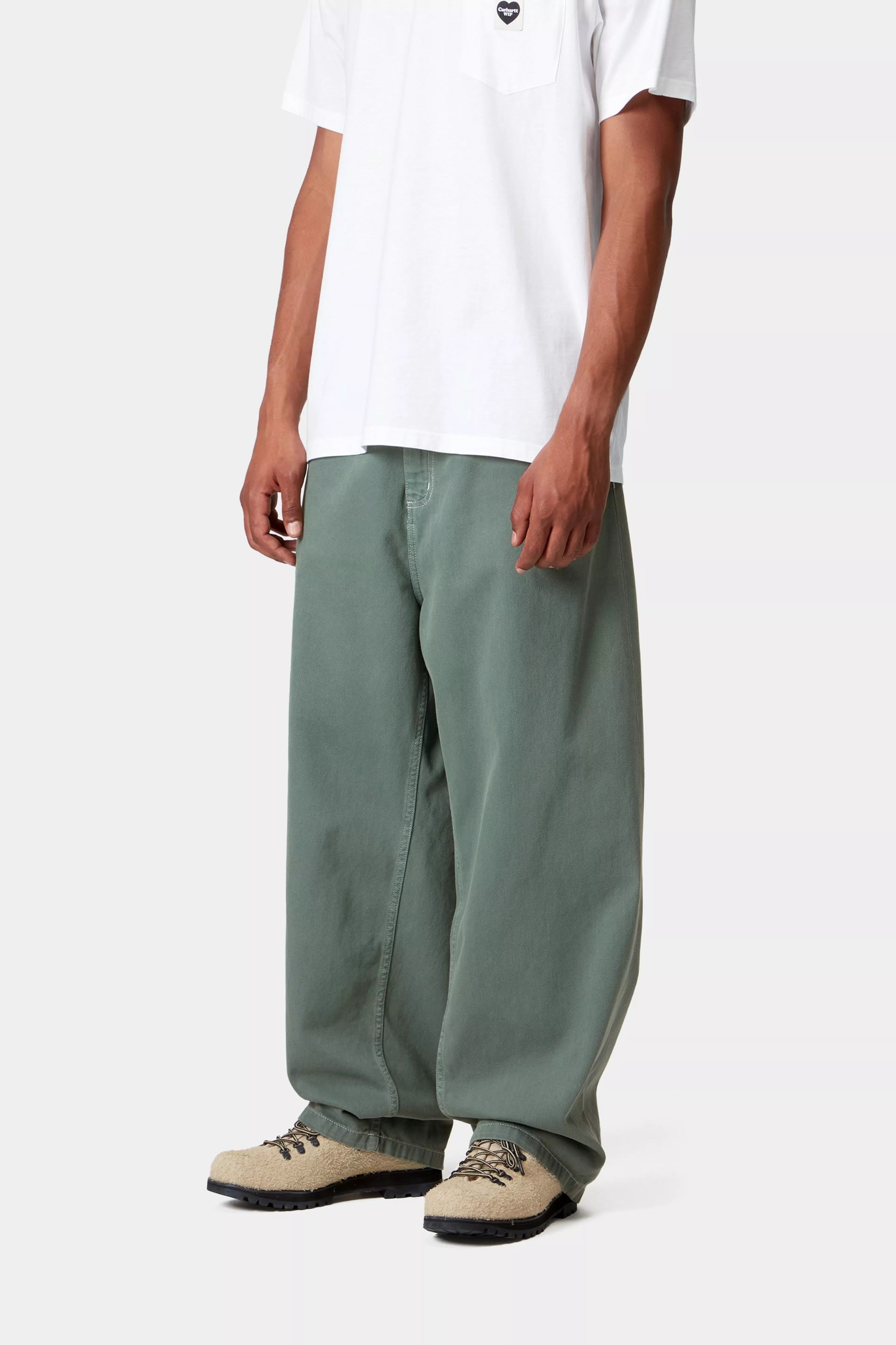 BRANDON PANT - Silver Pine (stone dyed)