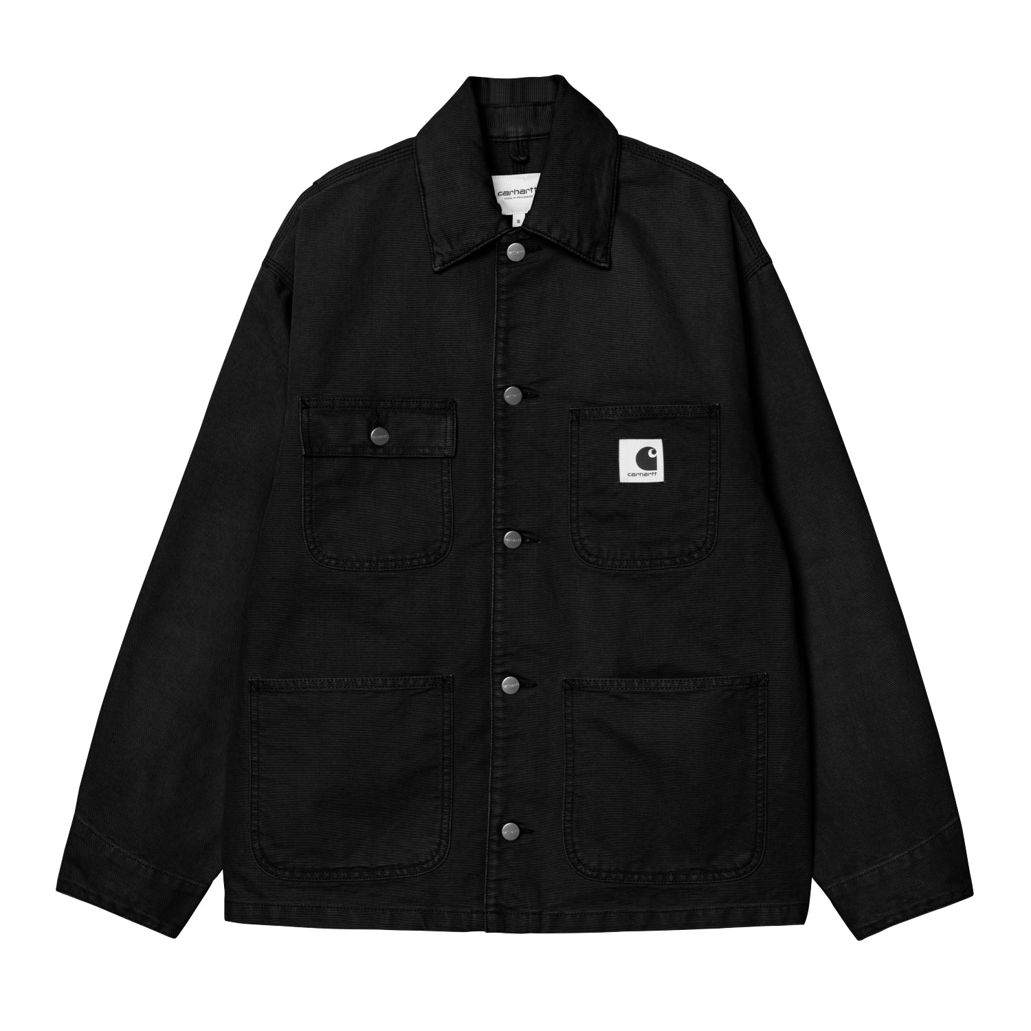 W' OG Michigan Coat - Black/Black stone canvas