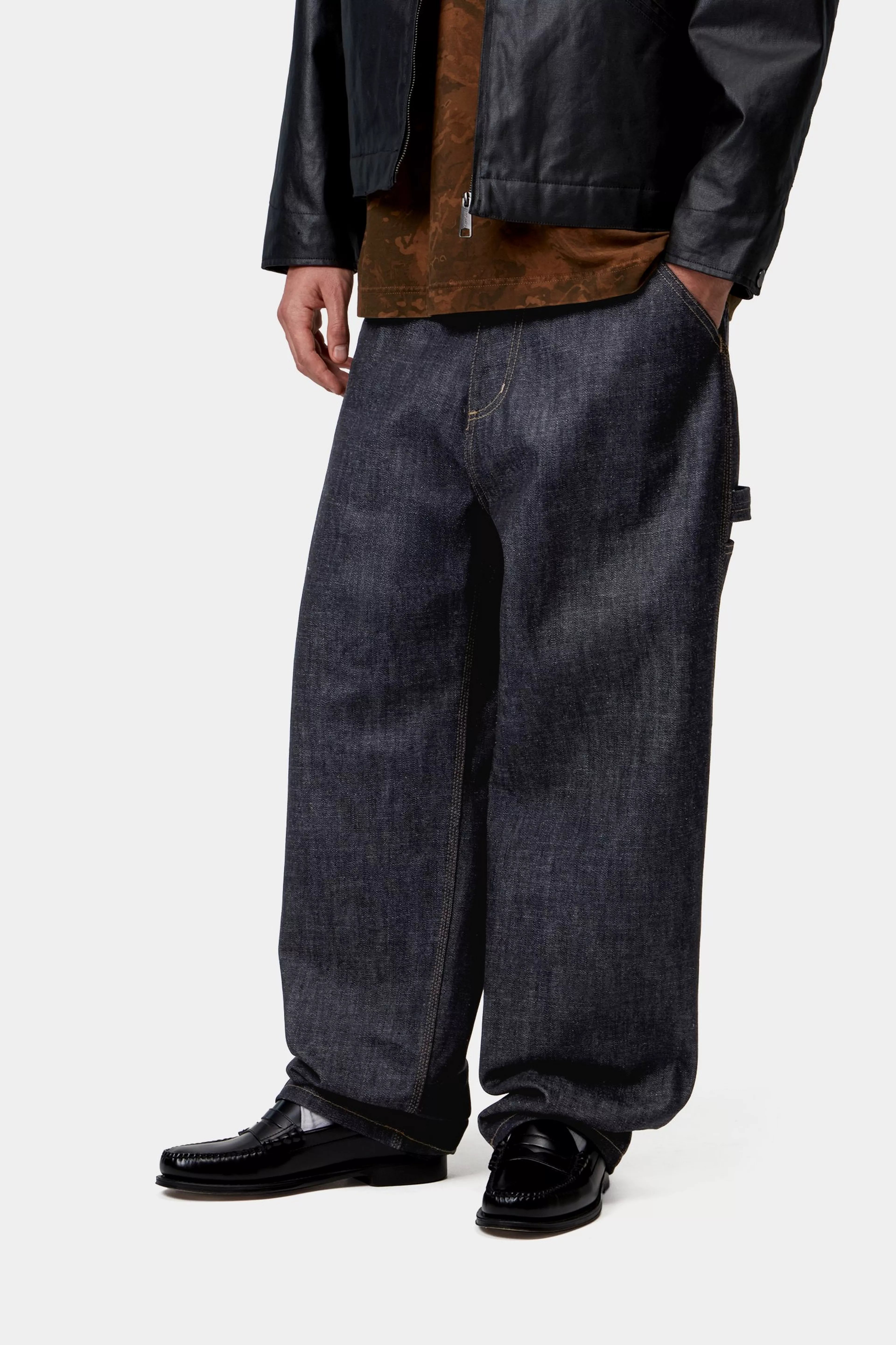 OG SINGLE KNEE PANT - Blue (rigid)