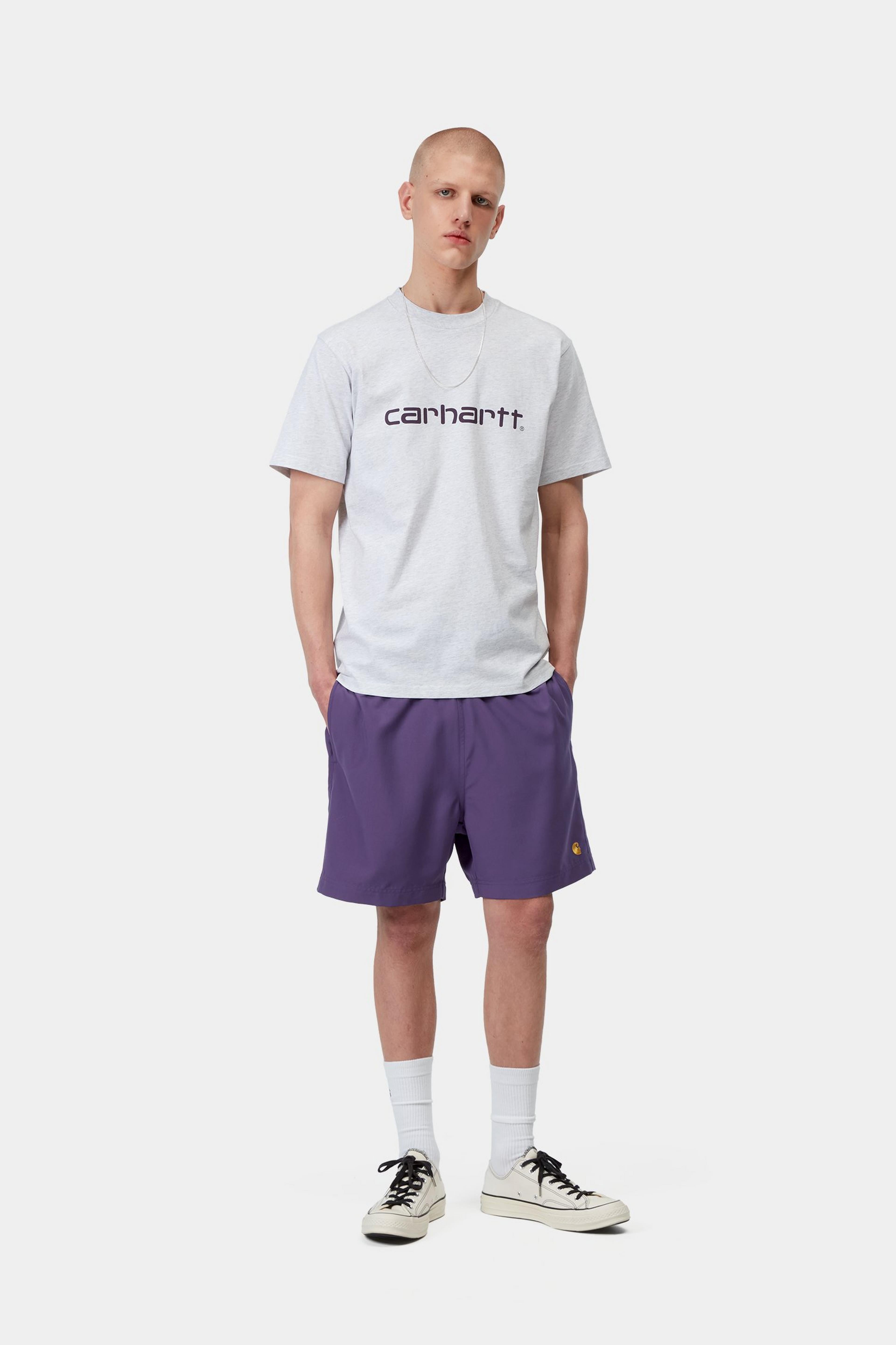 Chase Swim Trunks - Calla / Gold