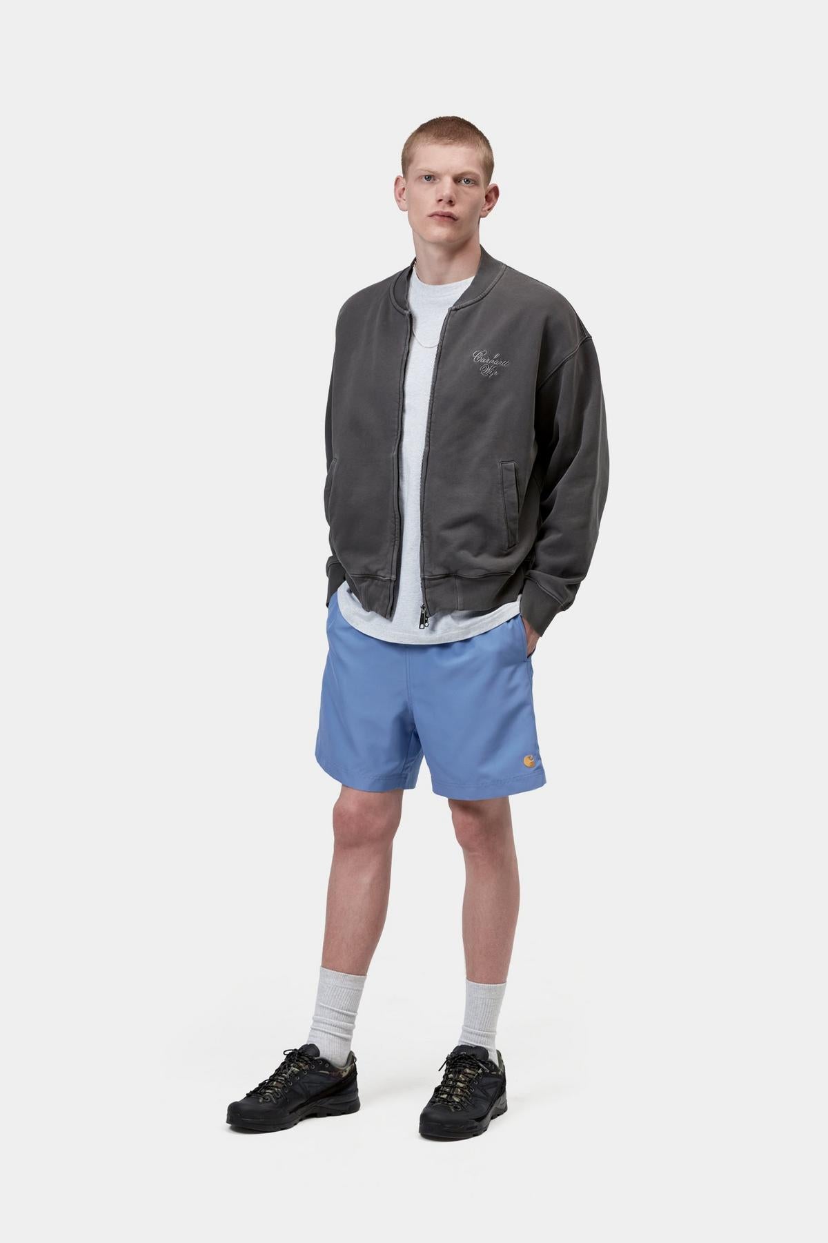 Chase Swim Trunks - Curacao / Gold