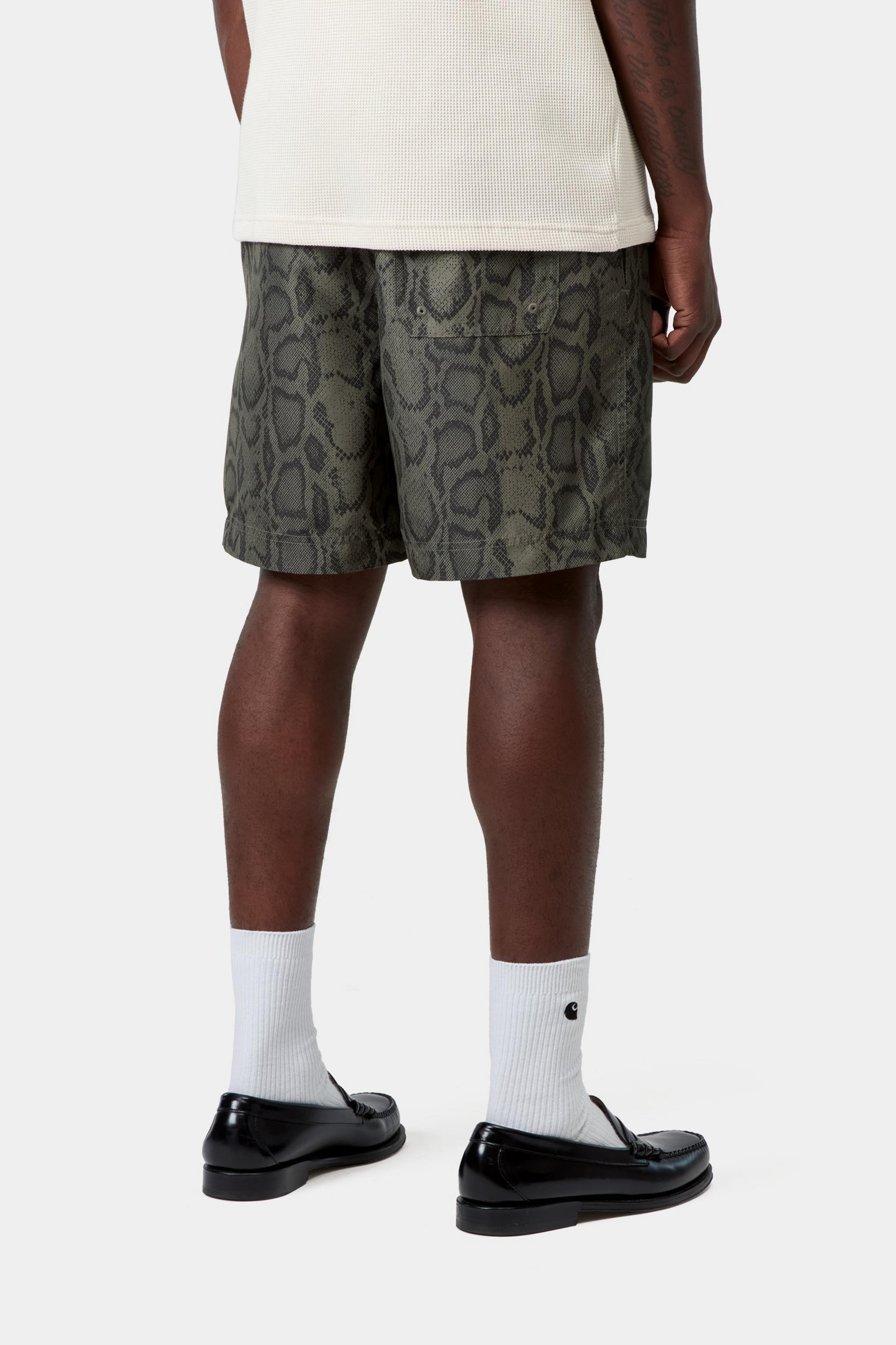 Slater Swim Trunks - Snake Camo, Leaf