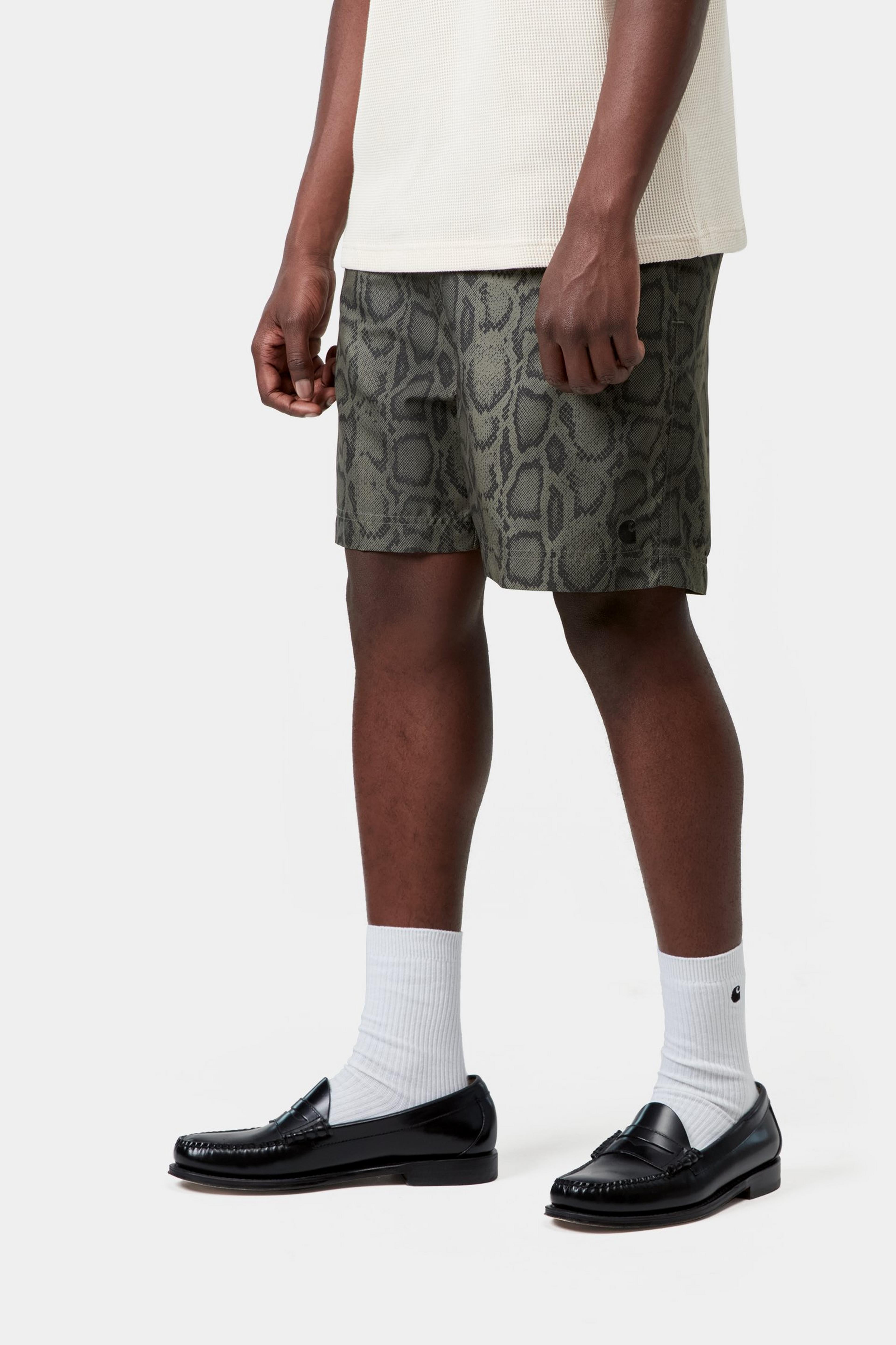 Slater Swim Trunks - Snake Camo, Leaf