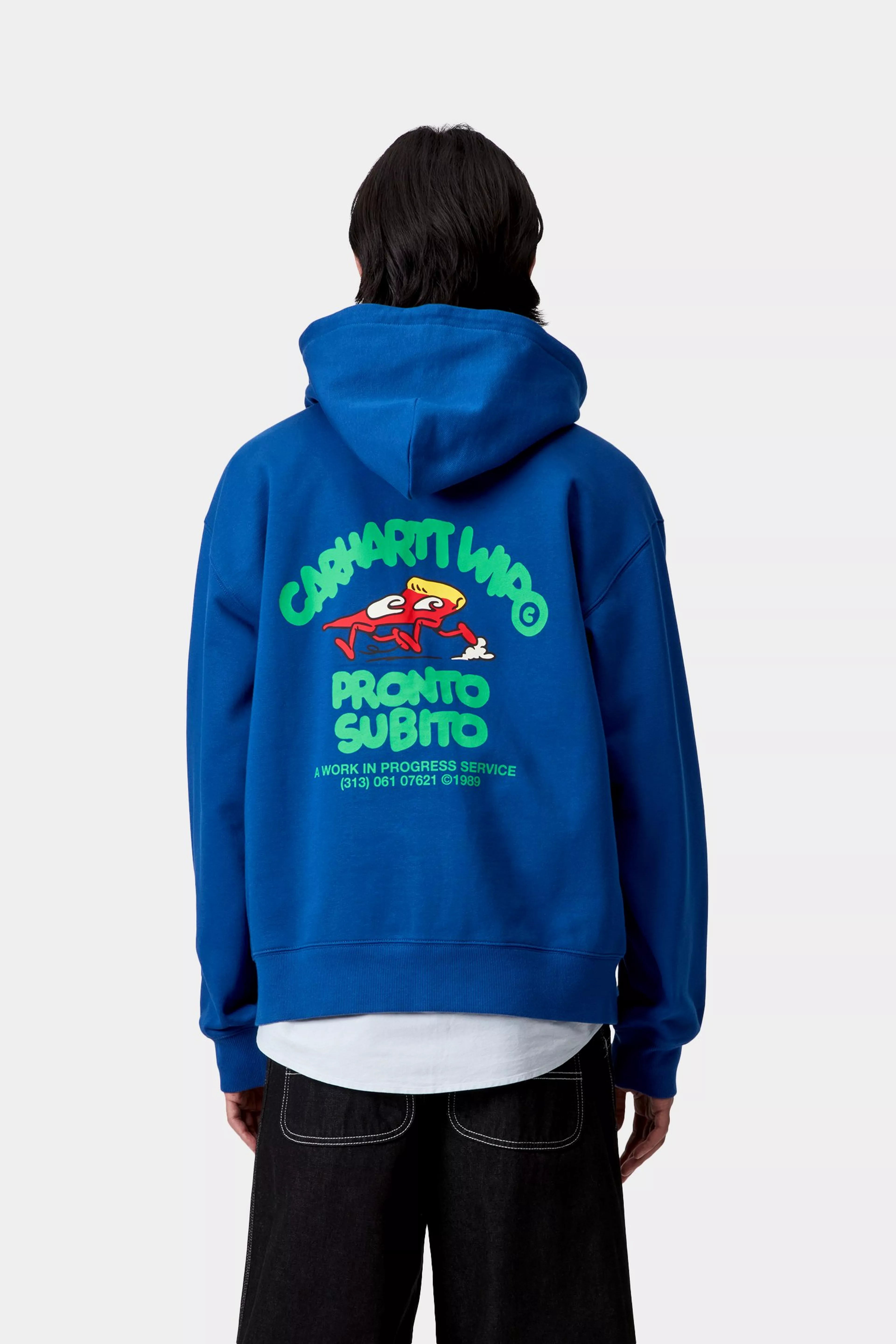 HOODED PRONTO SWEAT JACKET - Wolfsbane