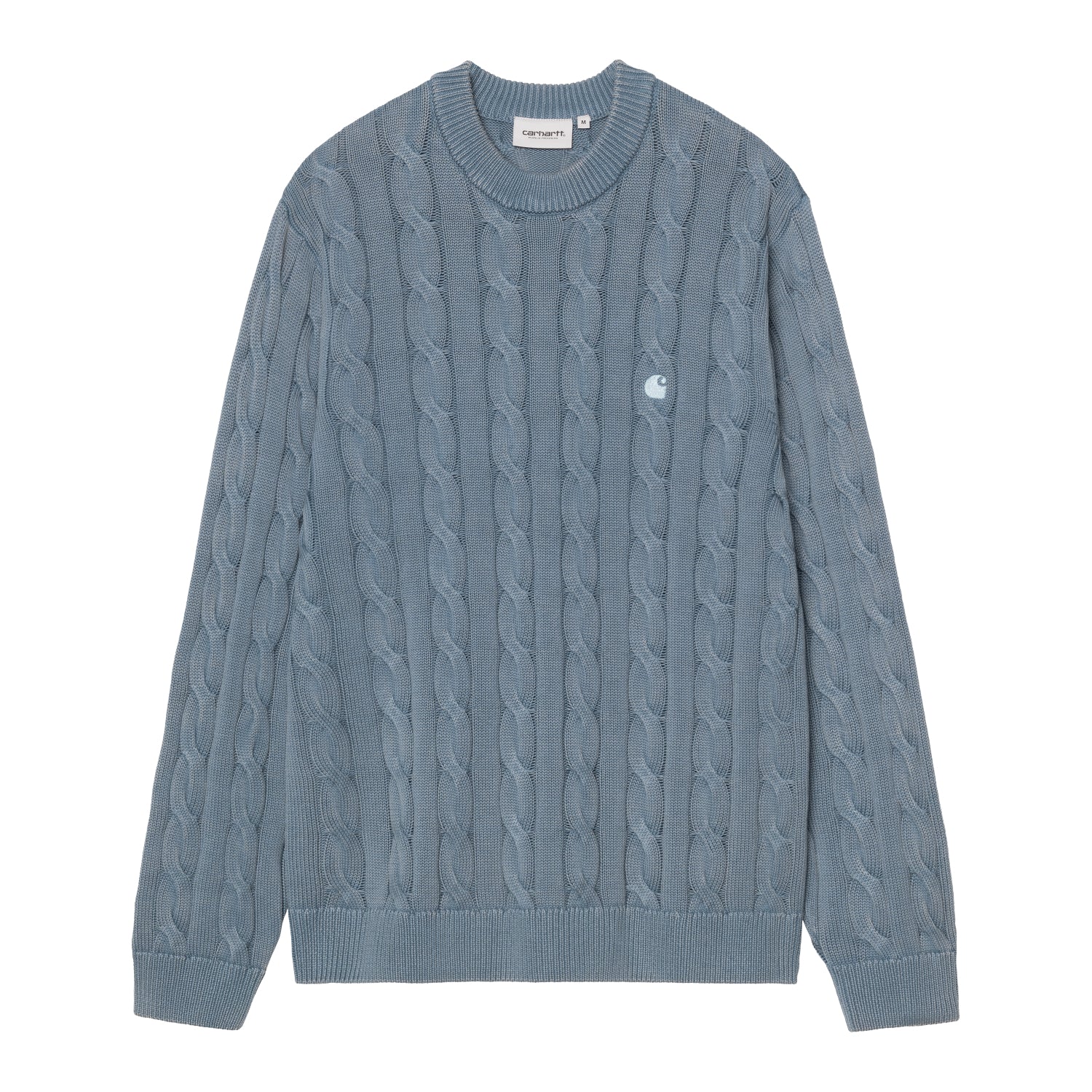 Carter Sweater - Cozy Blue (garment dyed)