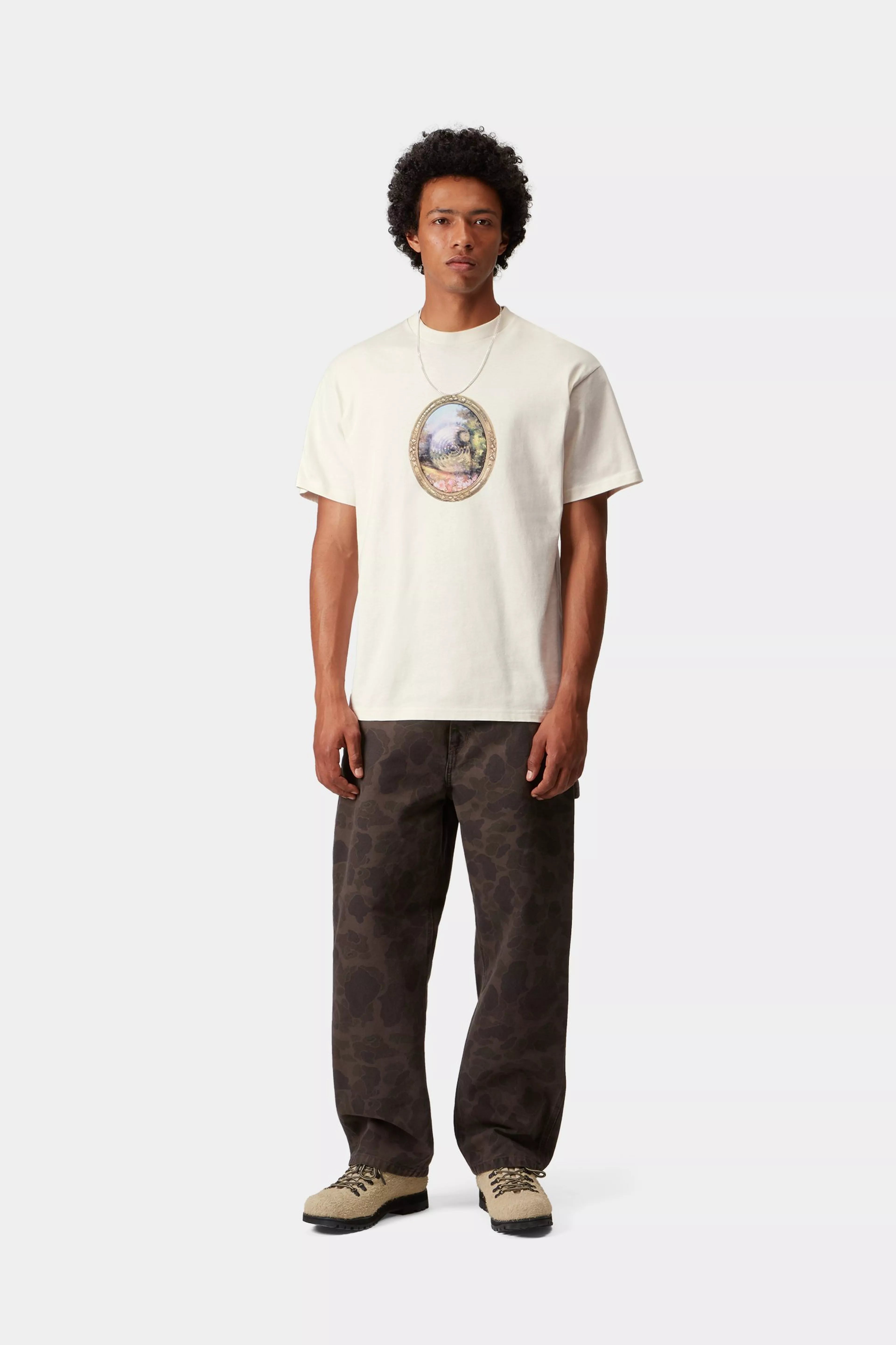 S/S MIRROR T-SHIRT - Wax