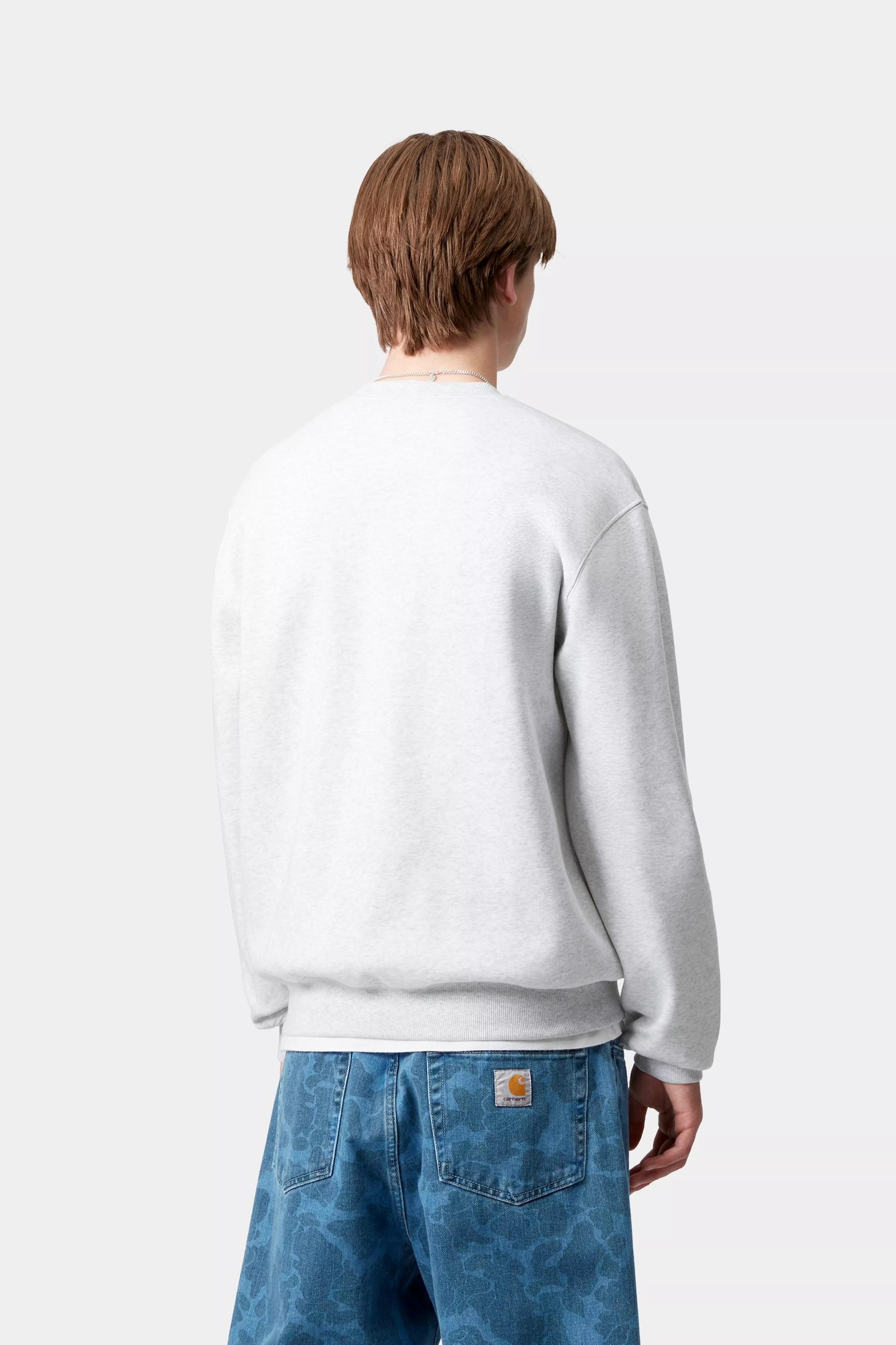 MASTERPIECE SWEAT - Ash Heather / Wolfsbane