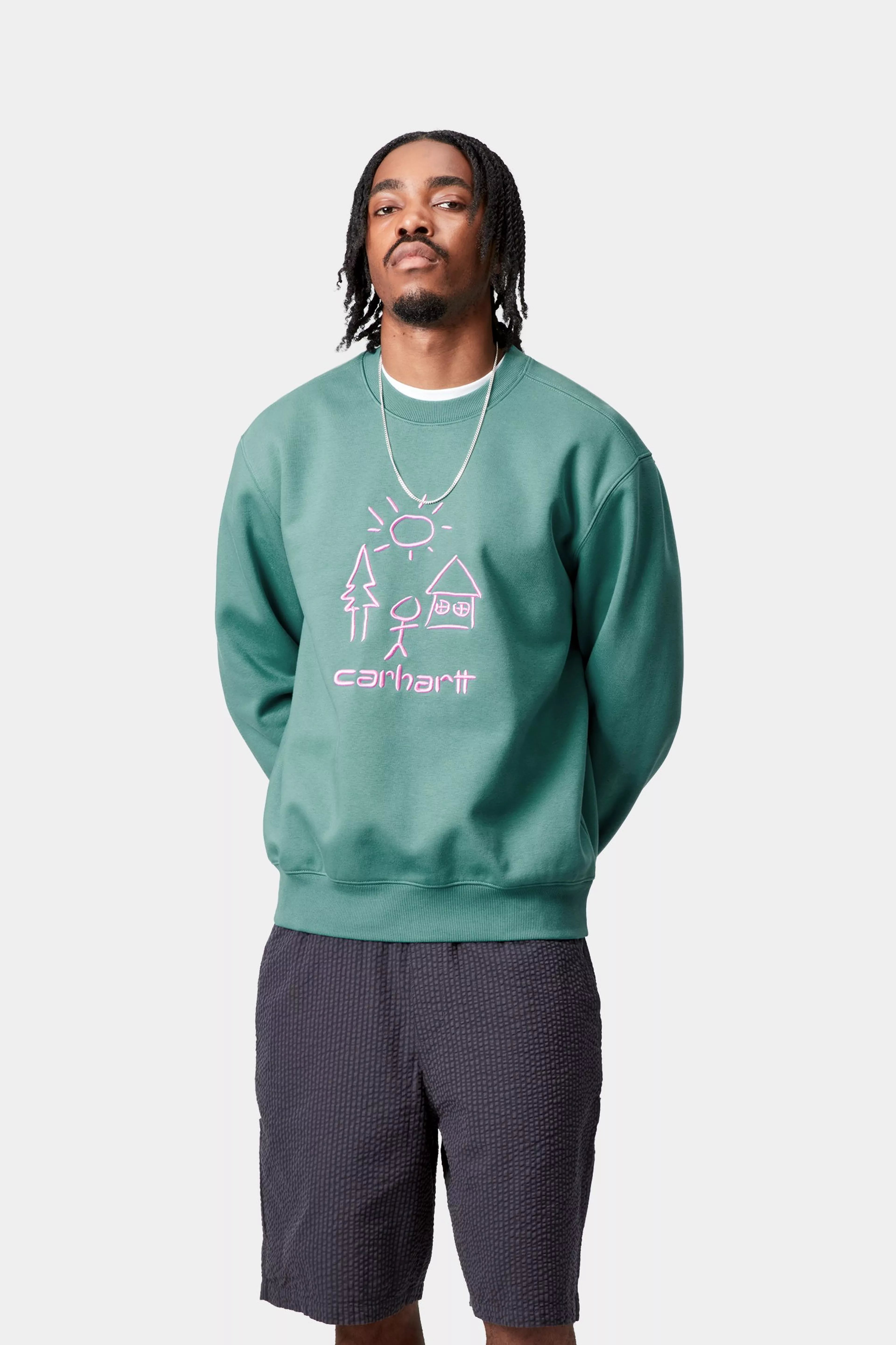 MASTERPIECE SWEAT - Saguaro / Pink