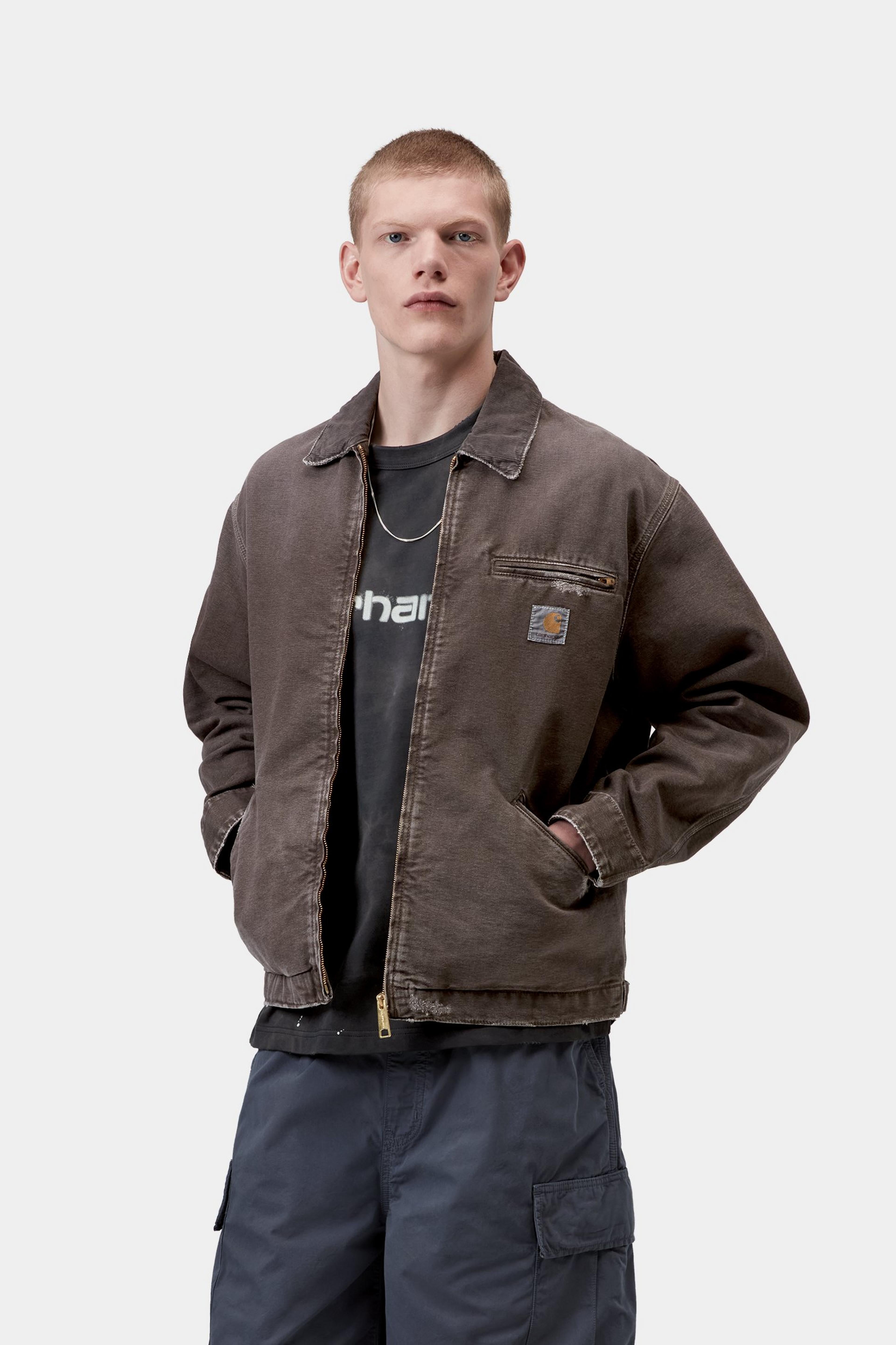 OG Detroit Jacket - Tobacco / Tobacco, Destroy wash