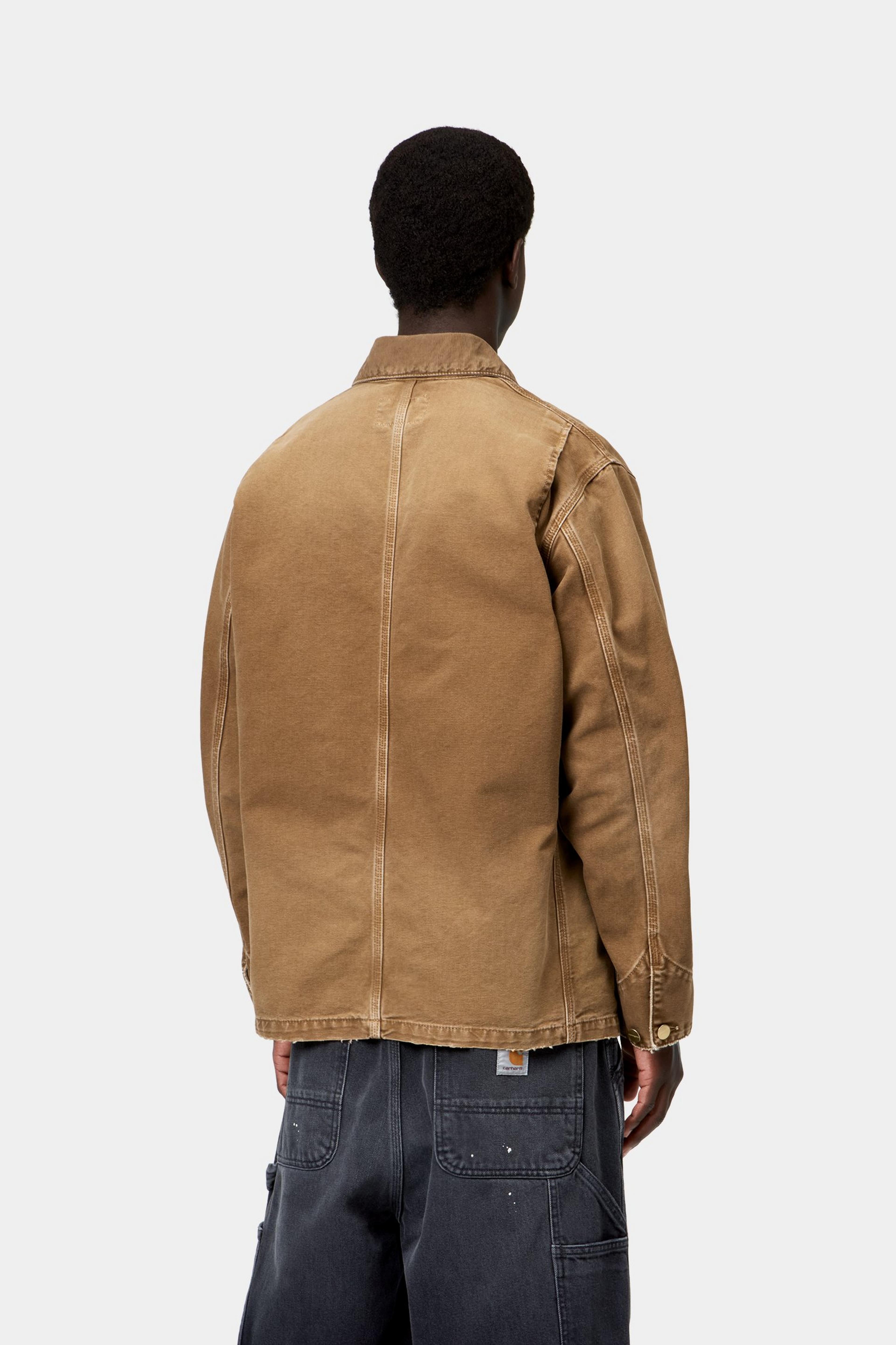 OG Chore Coat - Hamilton Brown / Hamilton Brown, Destroy wash