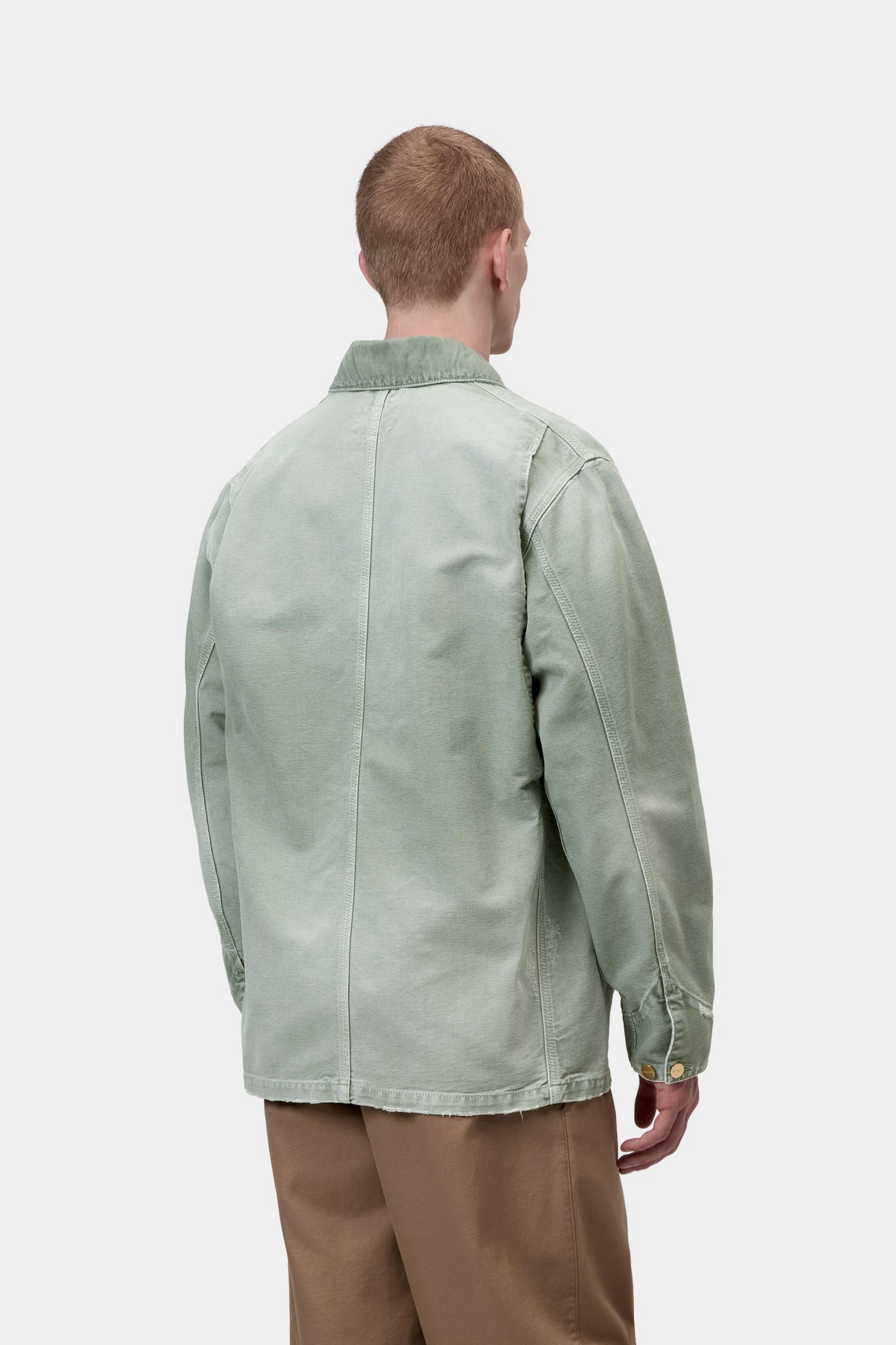 OG Chore Coat - Shady Green / Shady Green, Destroy wash