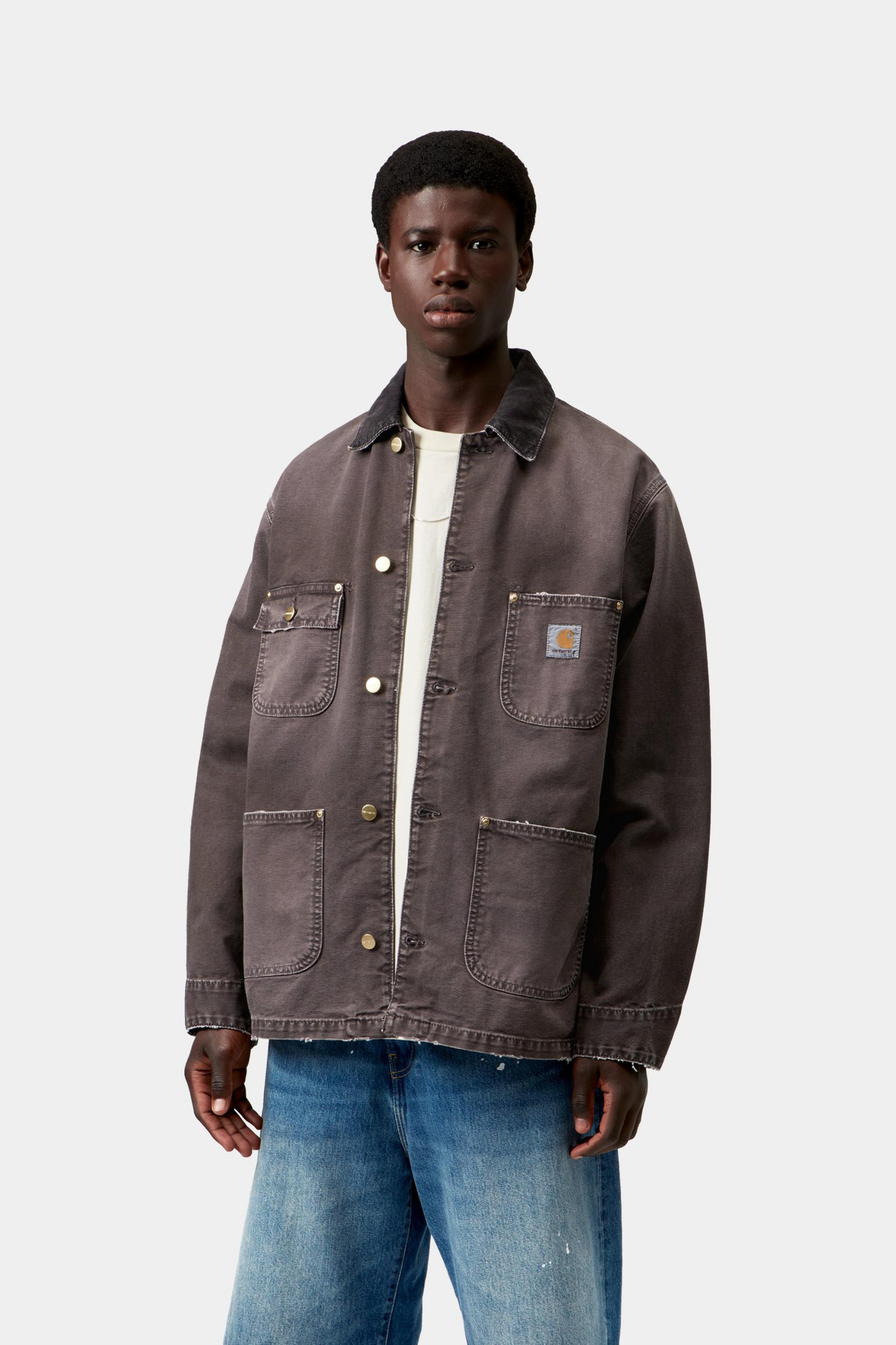 OG Chore Coat - Tobacco / Tobacco, Destroy wash