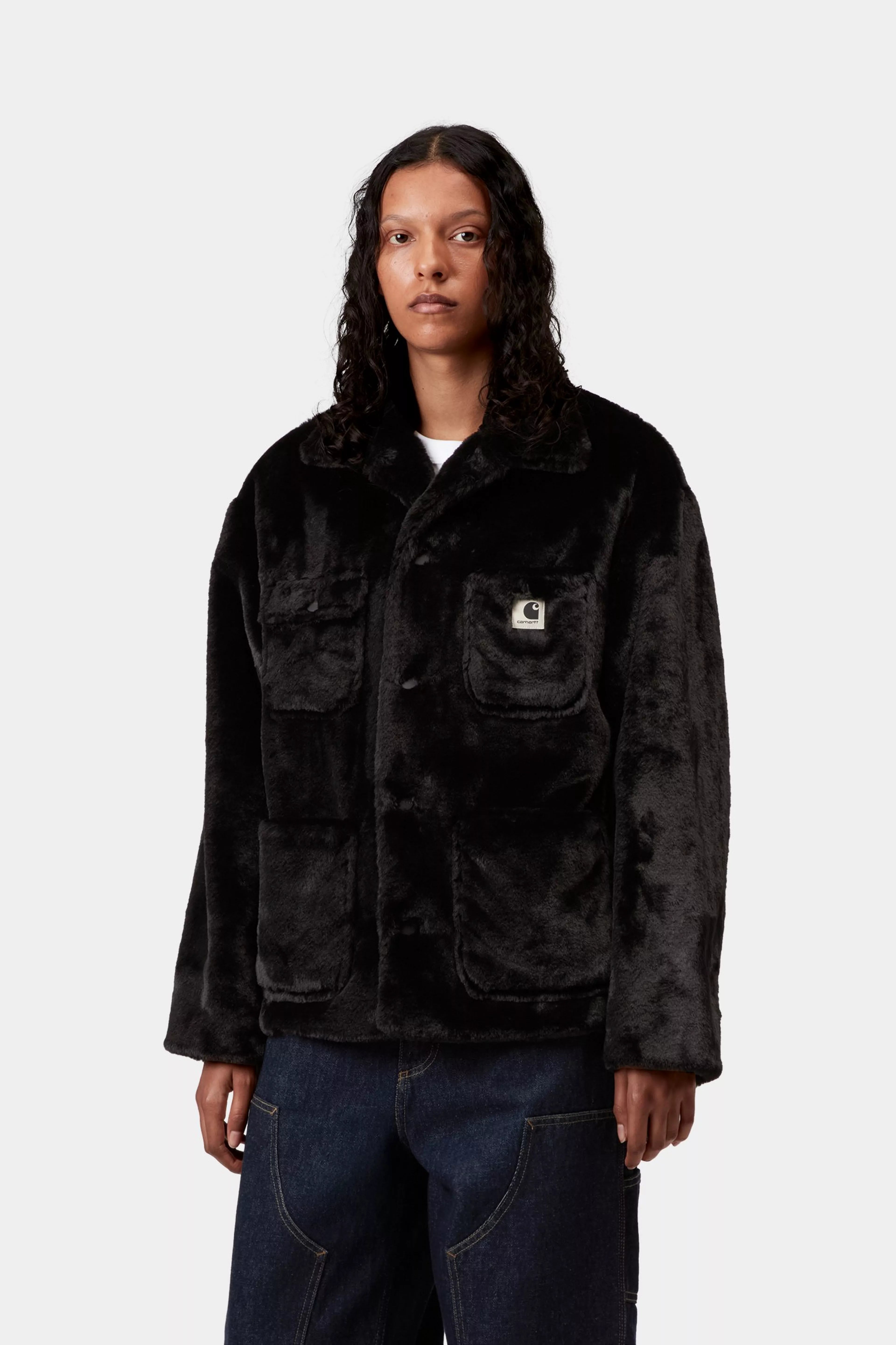 W' OLNEY MICHIGAN COAT - Black